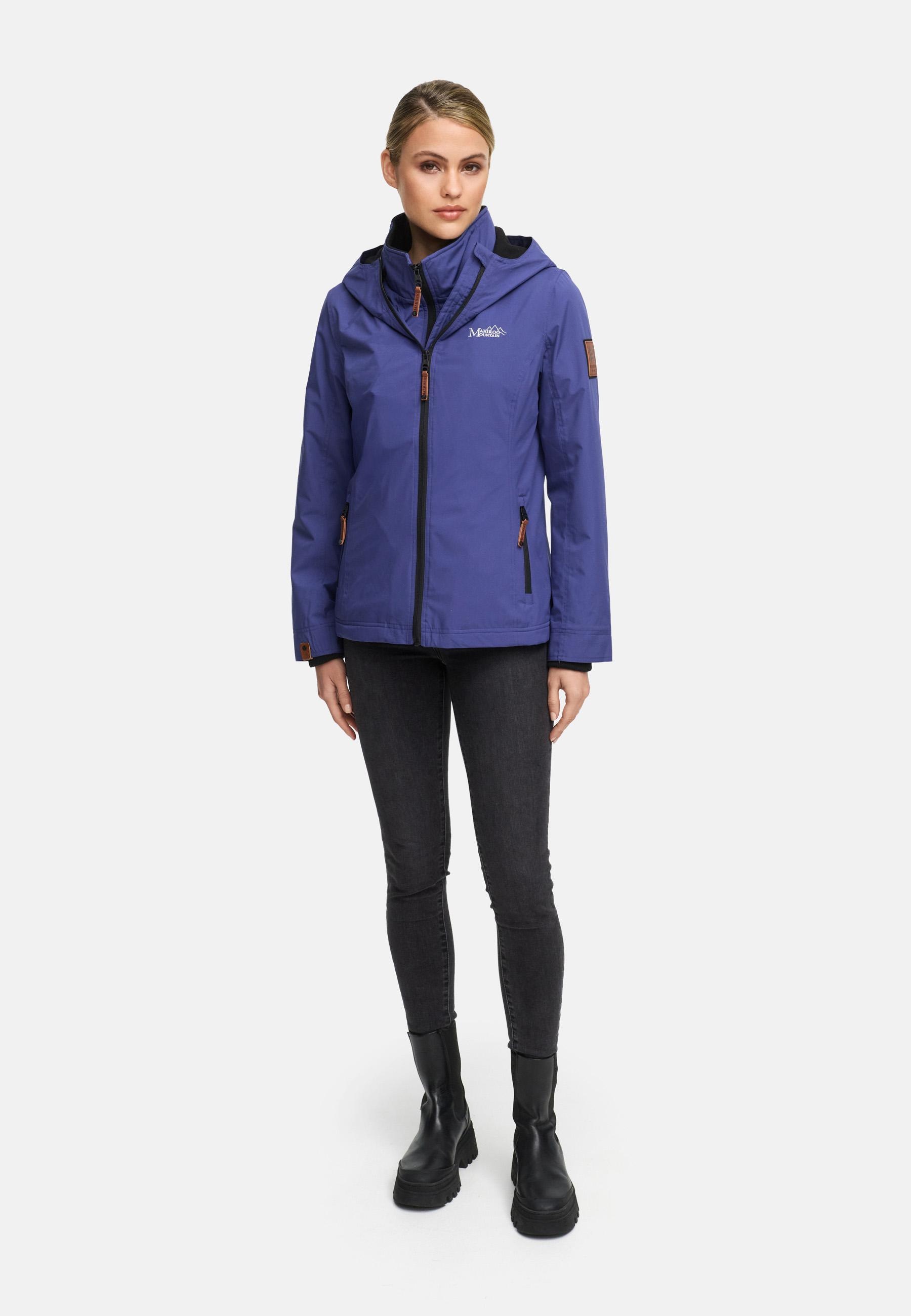 Marikoo Outdoorjacke »Erdbeere«, mit Kapuze, sportliche Funktionsjacke mit Kapuze