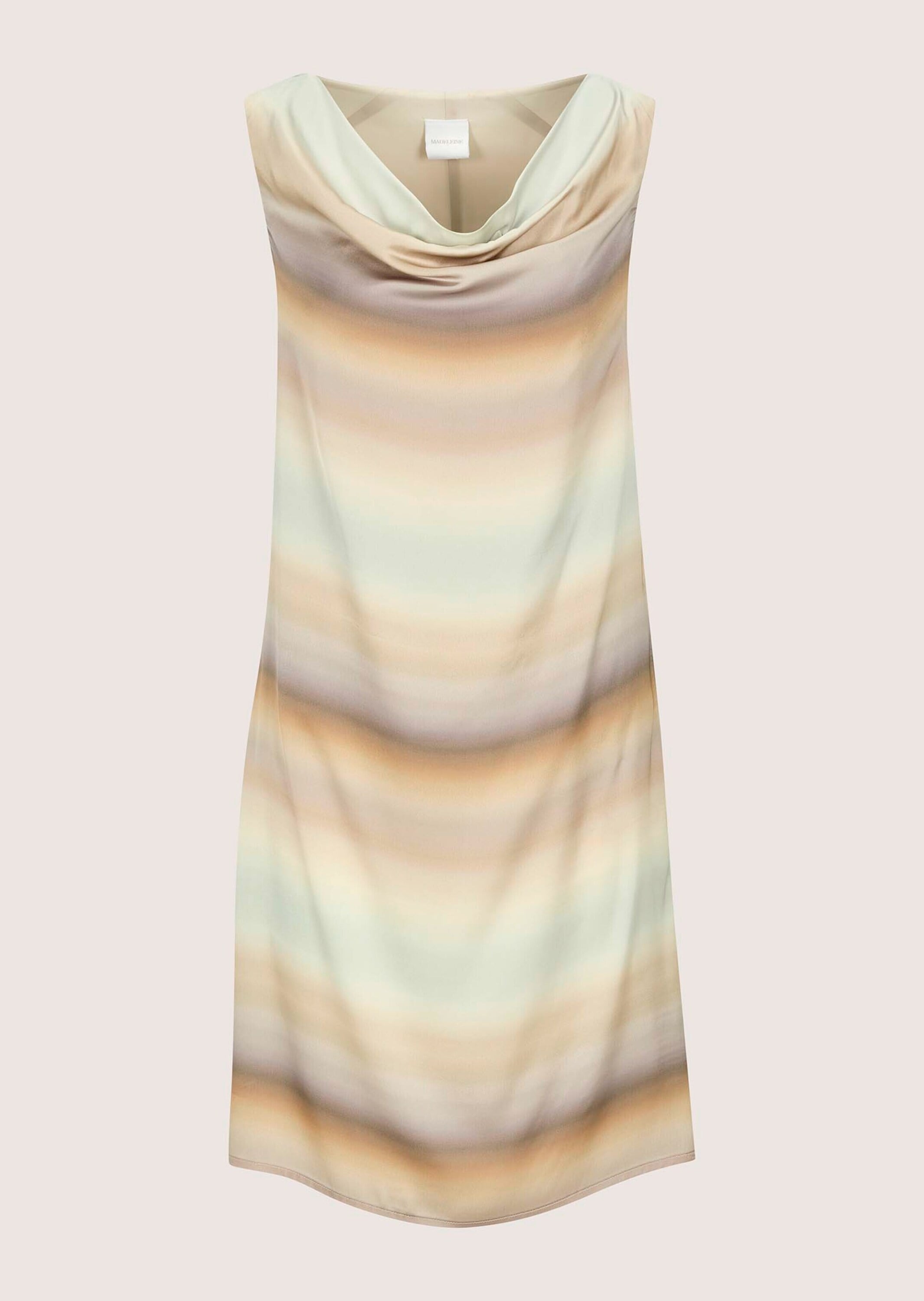 MADELEINE Sommerkleid "Satinkleid Viskosekleid mit Aquarell-Print" Fließend günstig online kaufen