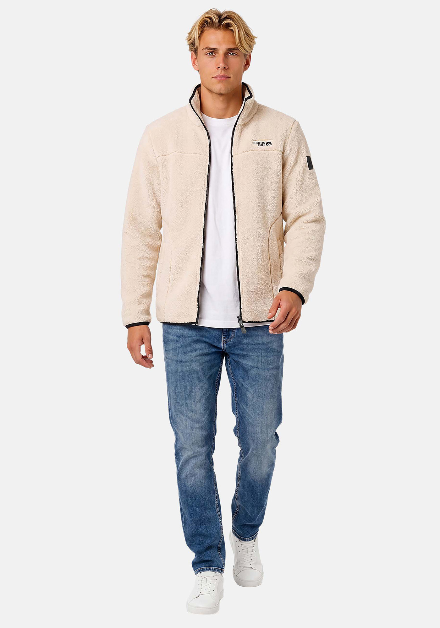 Arctic Seven Fleecejacke "ASWarmy" Aus hochwertigem Sherpa-Fleece