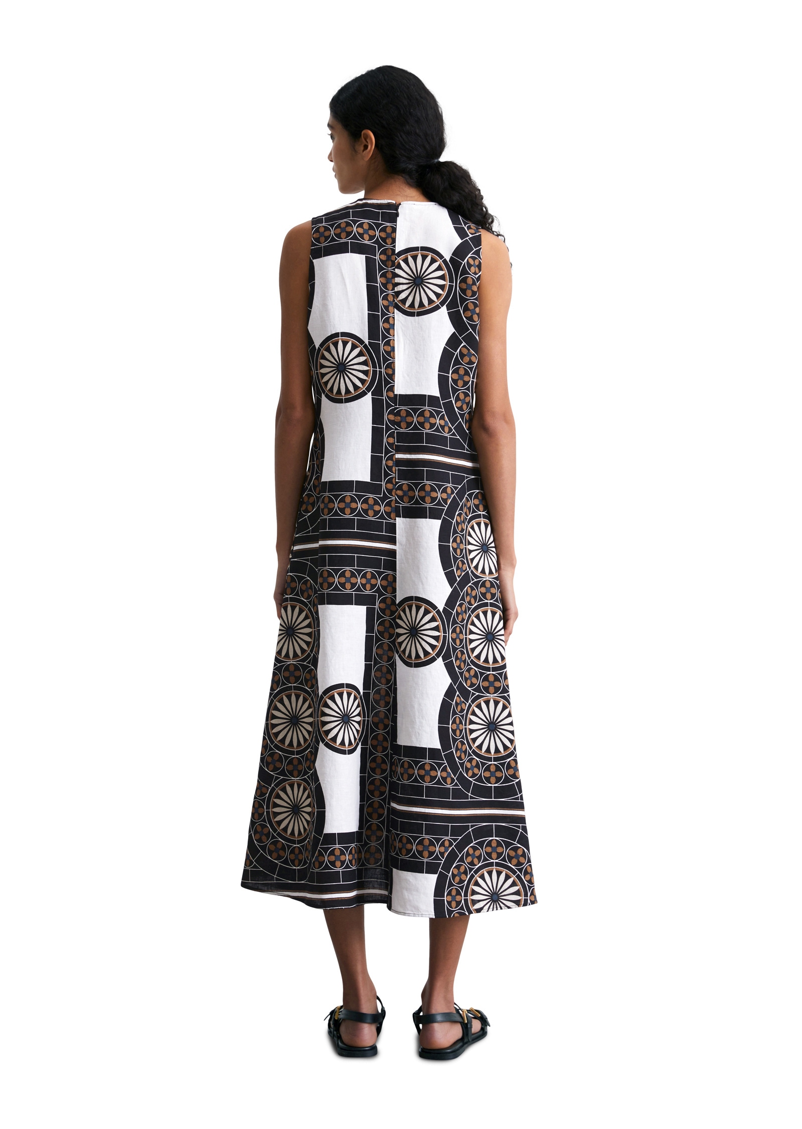 Marc O'Polo Midikleid »mit Print-Muster«