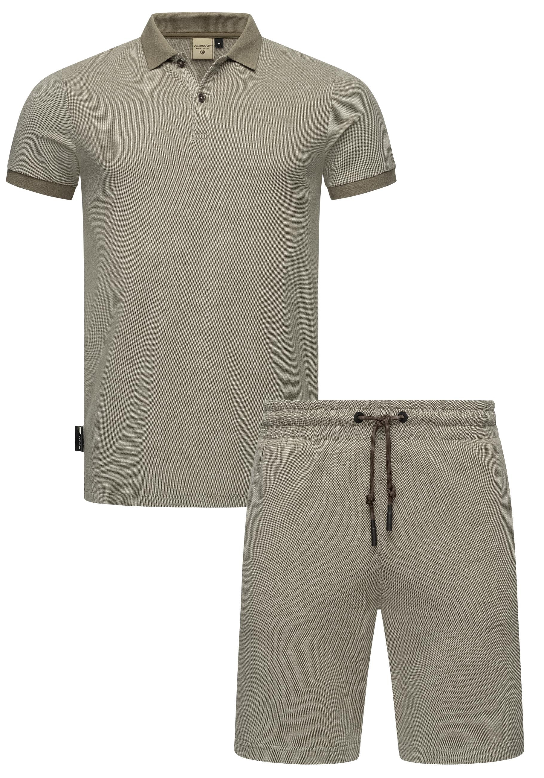 Ragwear Poloshirt "Set Porpi", (2 tlg.), Modisches Herren Set aus Hemd und günstig online kaufen