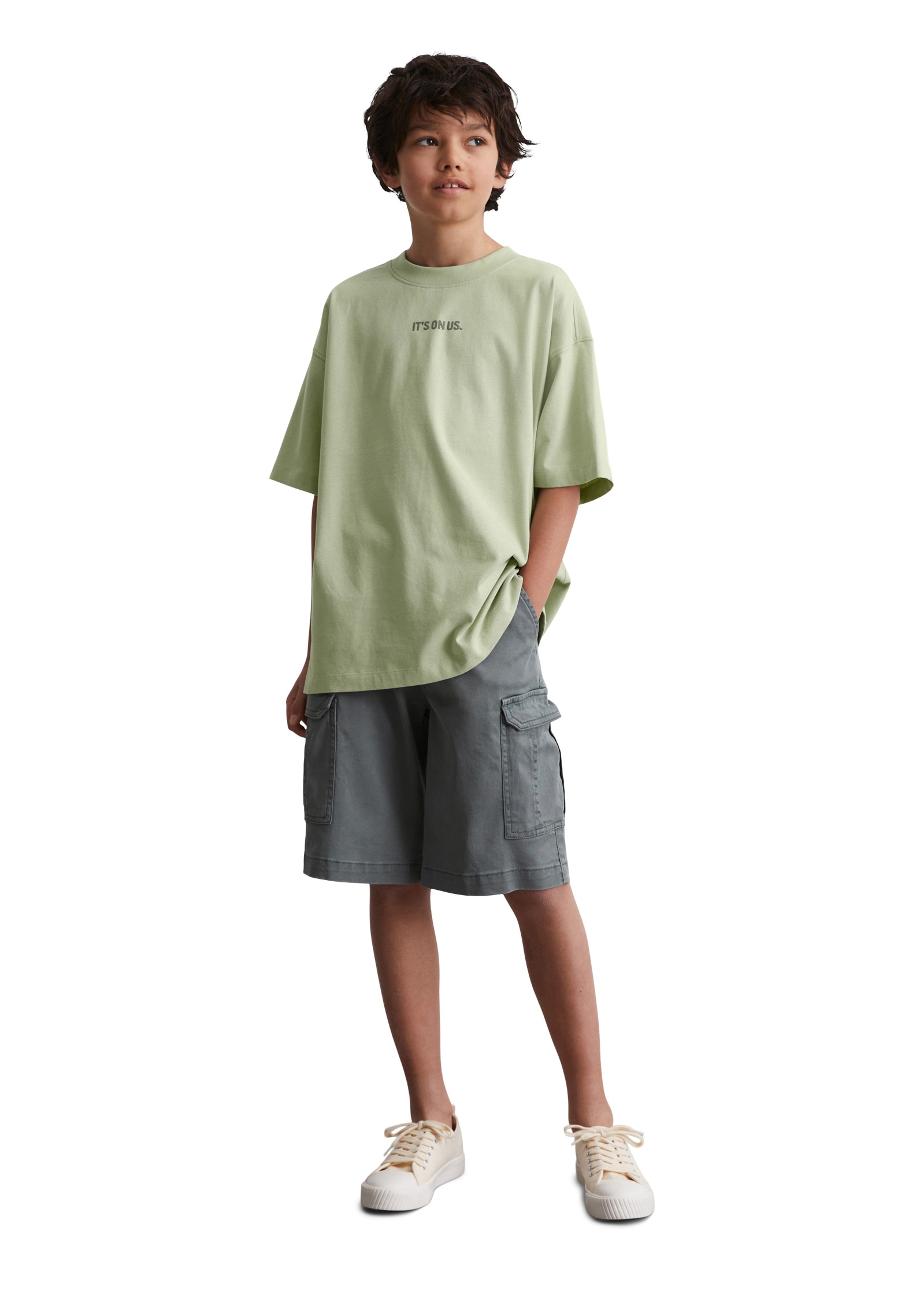 Marc O'Polo T-Shirt »mit Statement-Print«