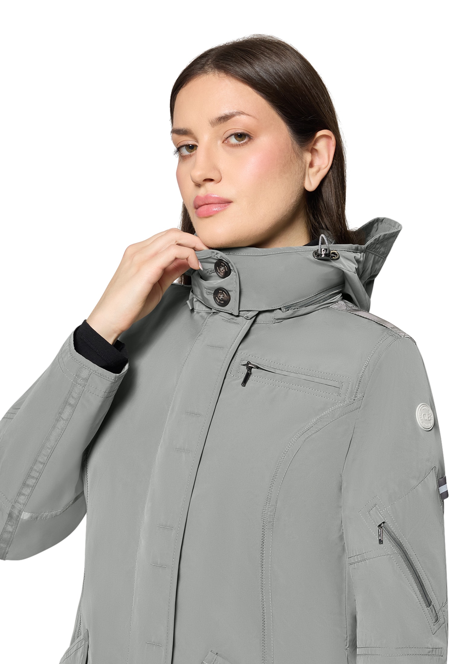 Gil Bret Outdoorjacke mit Kapuze mit Kapuze