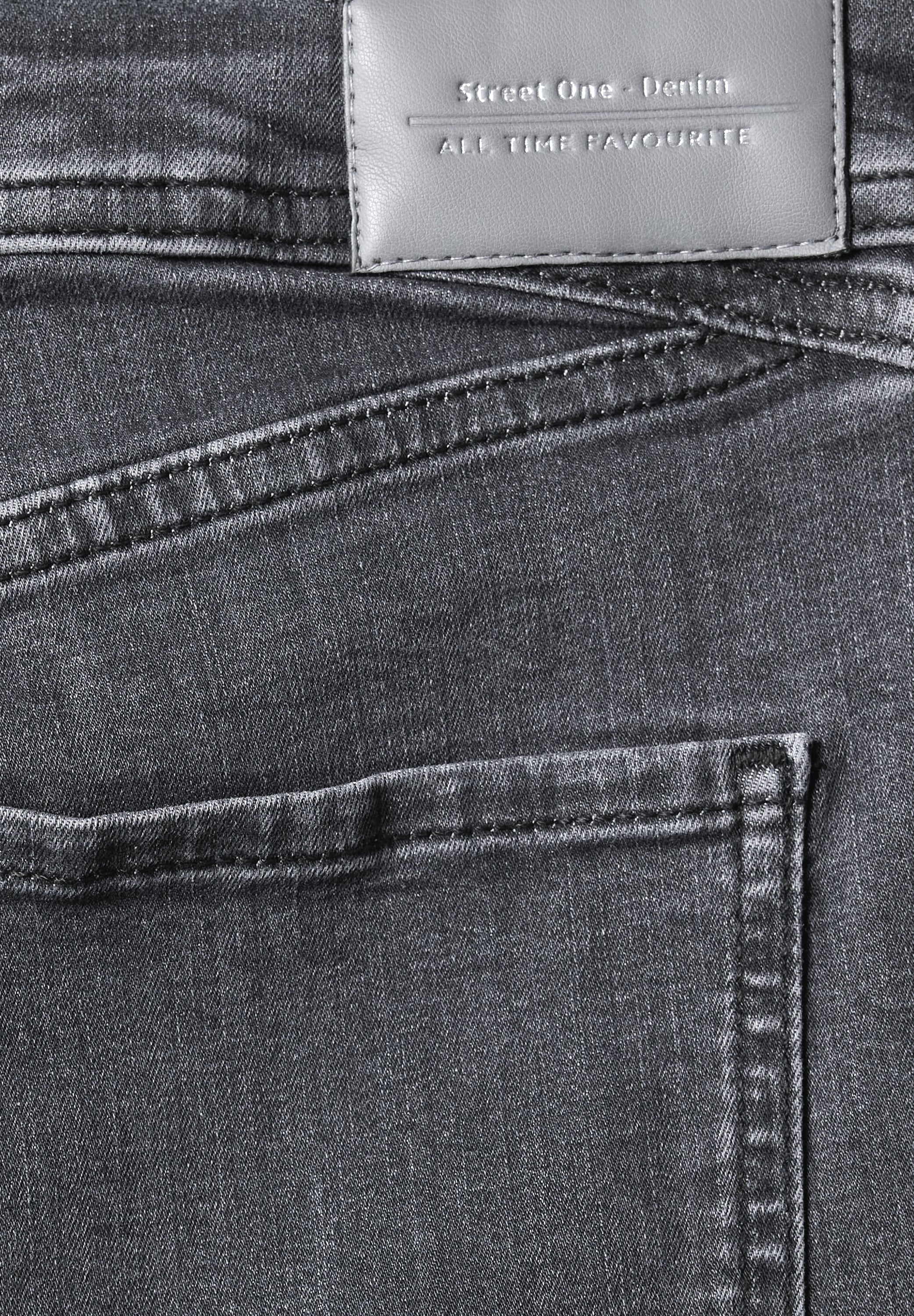 STREET ONE Comfort-fit-Jeans Middle Waist