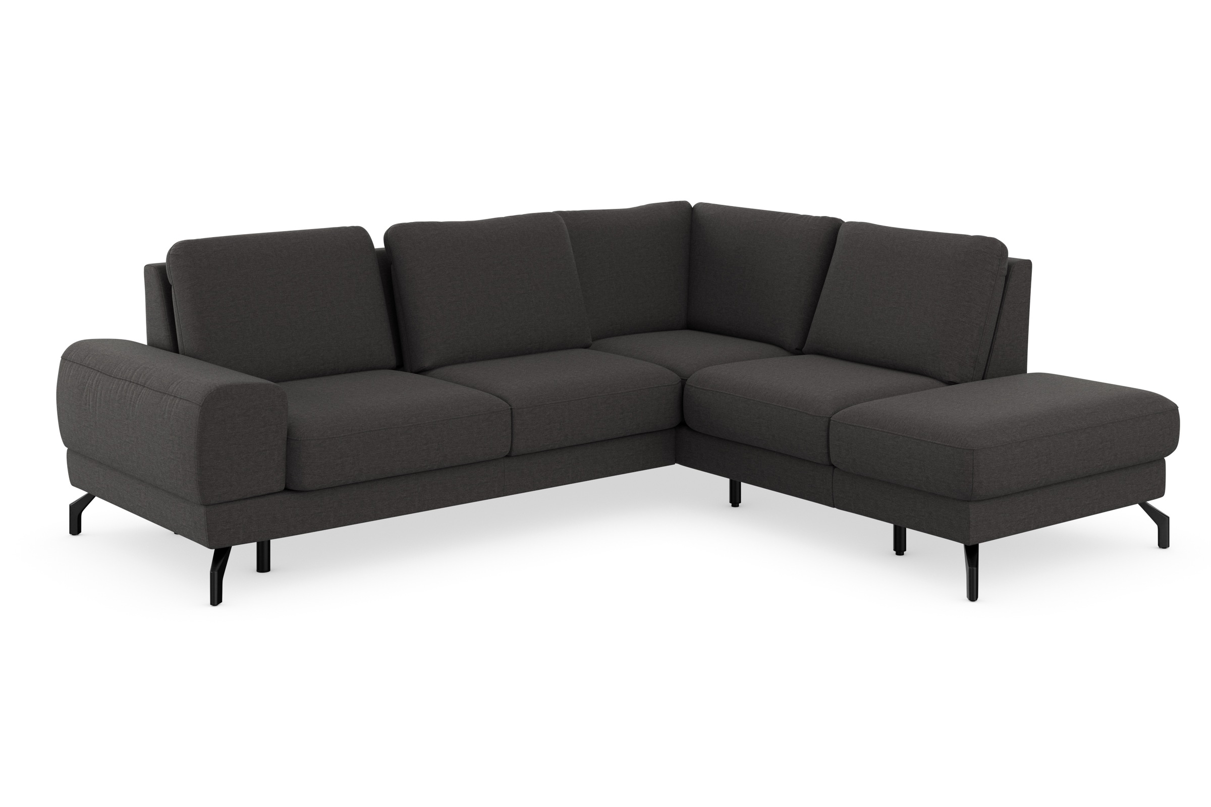 sit&more Ecksofa »Cinturo L-Form«, inklusive Sitztiefenverstellung und Federkern, Sitzhöhe 45 cm