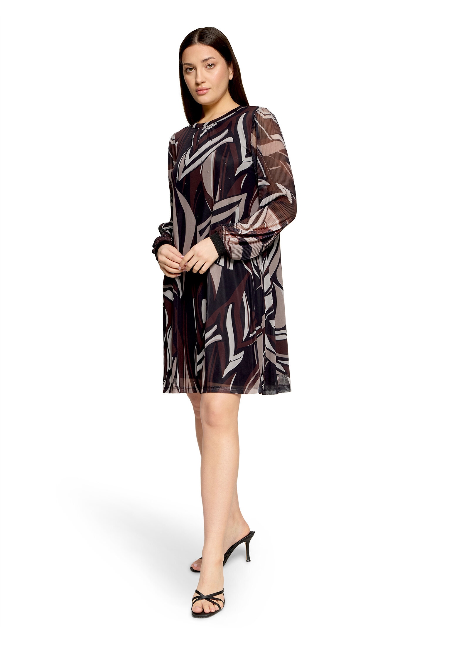 Betty Barclay Chiffonkleid »Damen langarm« Ohne Tasche