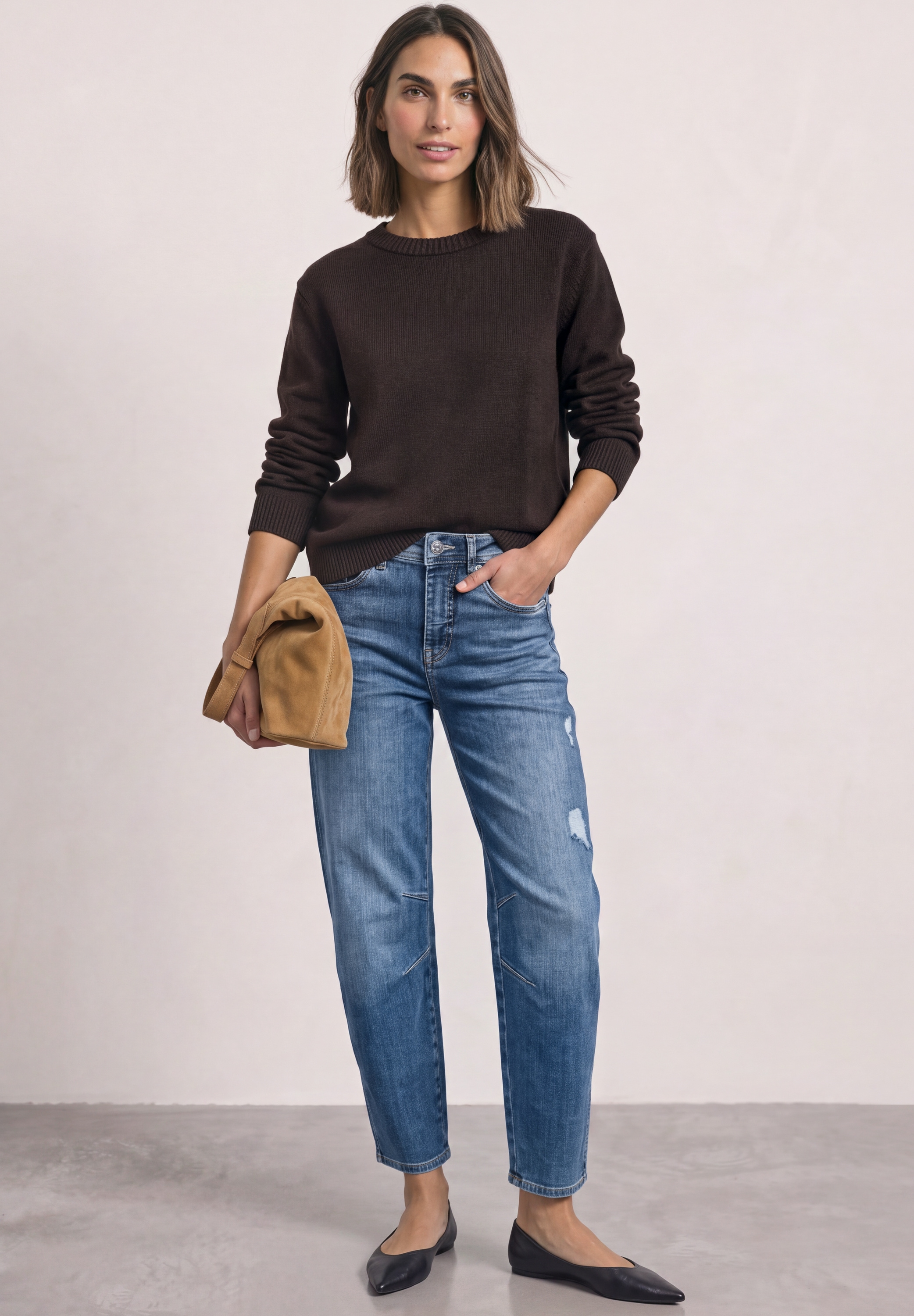 STREET ONE Loose-fit-Jeans 5-Pocket-Style