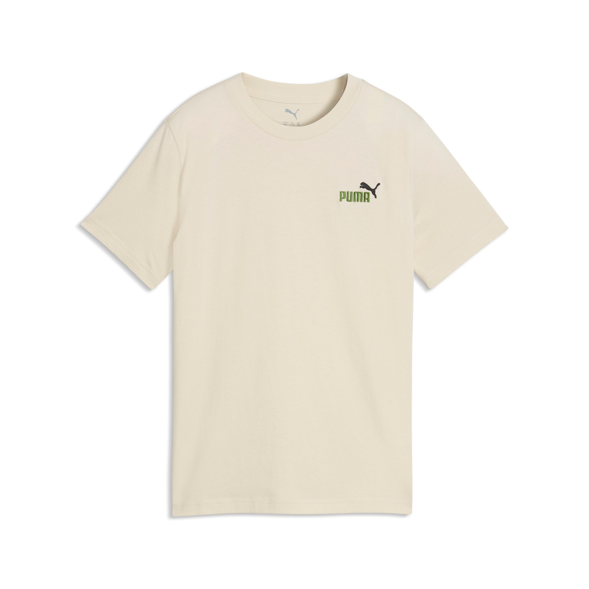 PUMA T-Shirt "ESS 2 COLOR SMALL NO 1 LOGO TEE B" mit Rundhalsausschnitt, Kurzarm, ohne Kapuze, mit gesticktem Logo