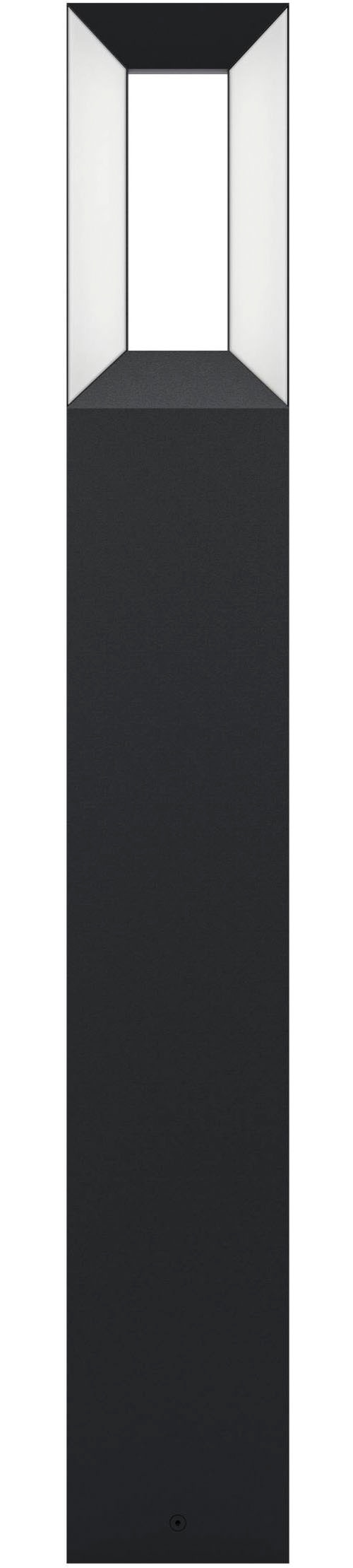 EGLO Stehlampe »Riforano Außen-Stehlampe, Aluminium-Guss und Kunststoff, Außenleuchte« LED-Modul 1 Stk. Warmweiß Stehleuchte - L11 x B6 x H77 cm - schwarz - 2X5W inkl.