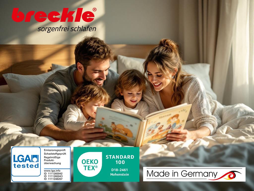Breckle Kaltschaummatratze »Pro Body S 592, 7 Zonen Matratze 90x200 cm, 140x200 cm« 22 cm hoch Raumgewicht: 35 kg/m³ 1 Stk. tlg. & weitere Größen, Matratze H2/H3, ergonomisch, atmungsaktiv