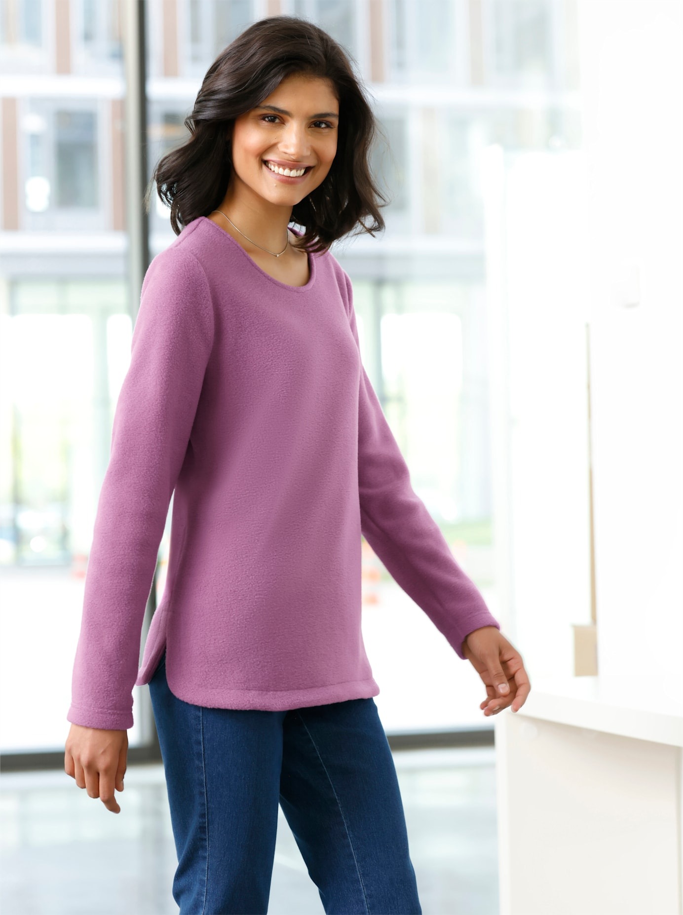 Classic Basics Fleeceshirt "Fleece-Shirt" 1 Stk. günstig online kaufen