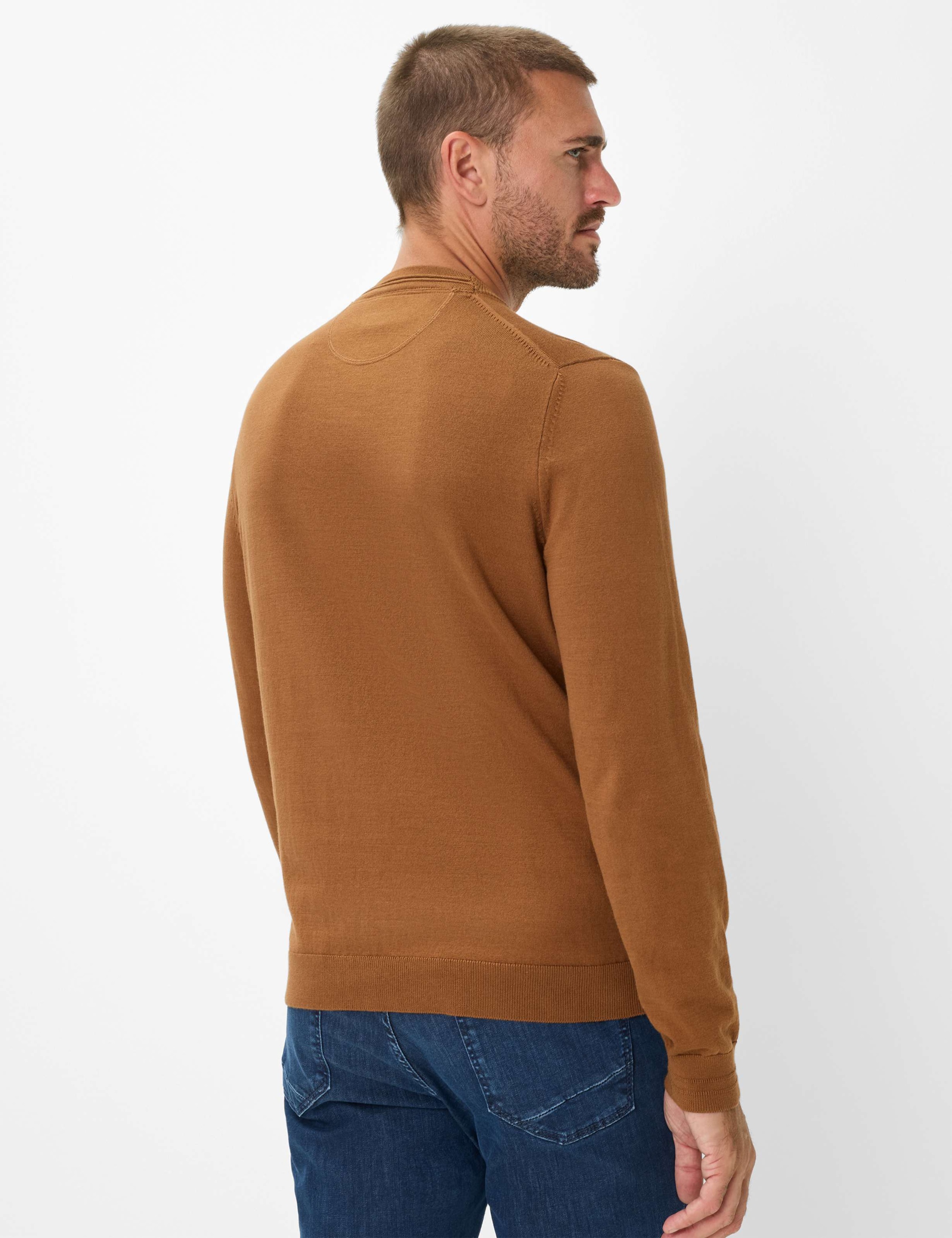 Brax Rundhalspullover "Style RICK" günstig online kaufen