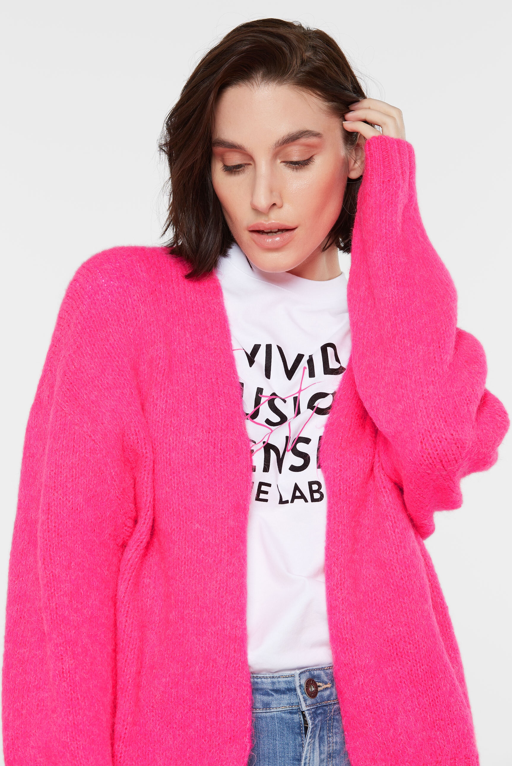 SENSES.THE LABEL Cardigan, in weicher Haptik