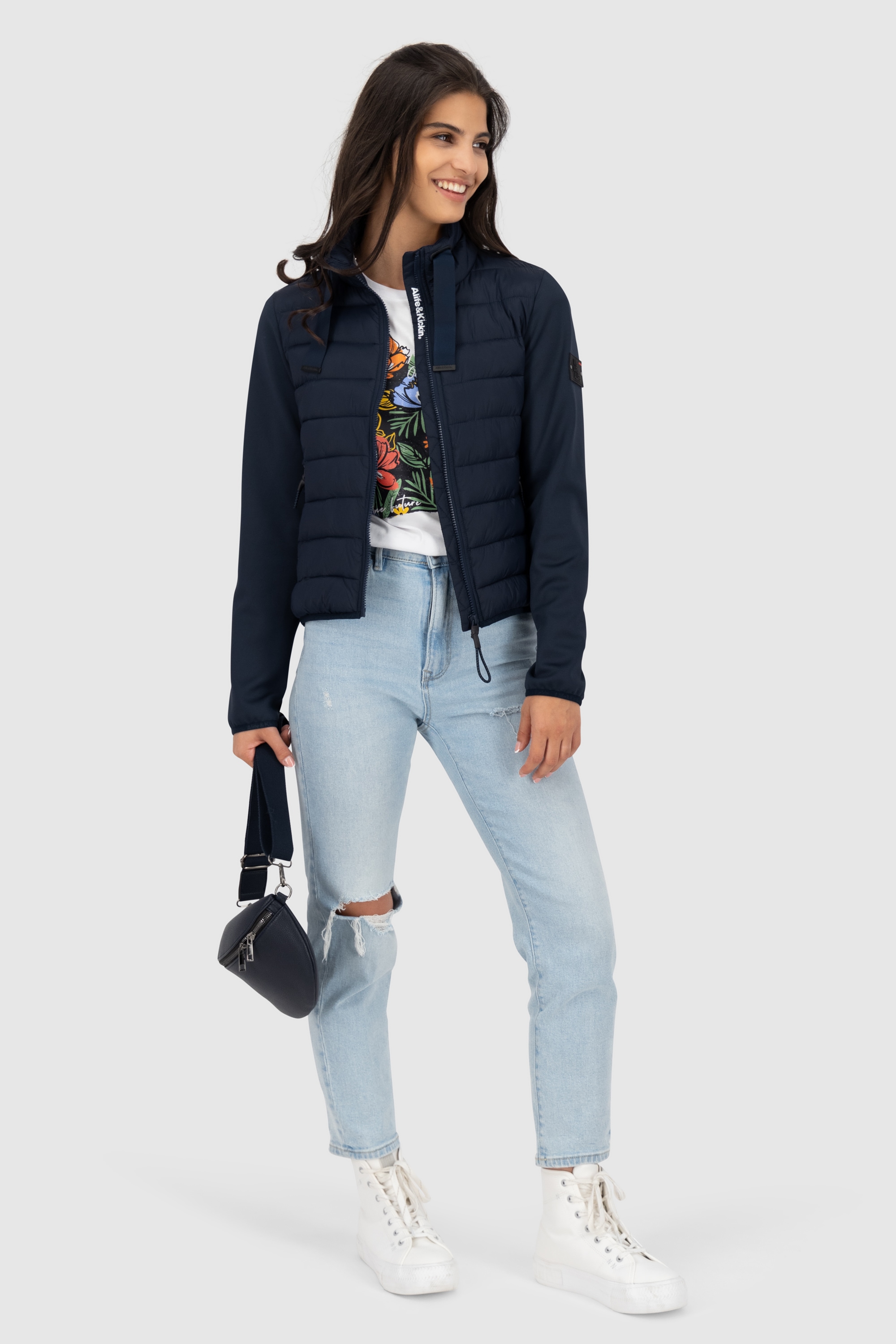 Alife & Kickin Sommerjacke »Damen RunaAK A«, Leichte Übergangsjacke aus Softshellmaterial