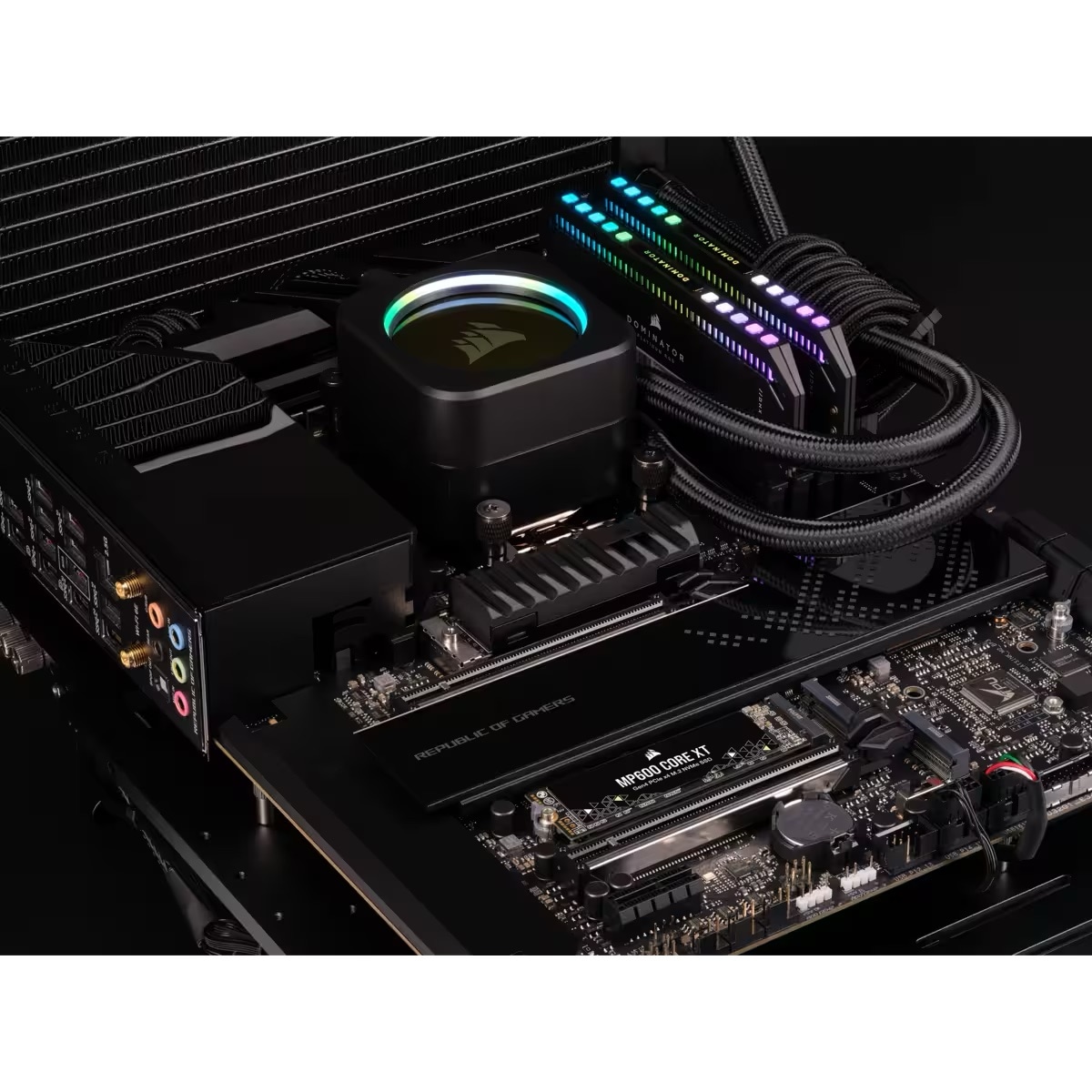 Corsair interne Gaming-SSD »MP600 CORE XT 2TB SSD«, 0 Zoll, Anschluss PCIe Gen 4.0 x4