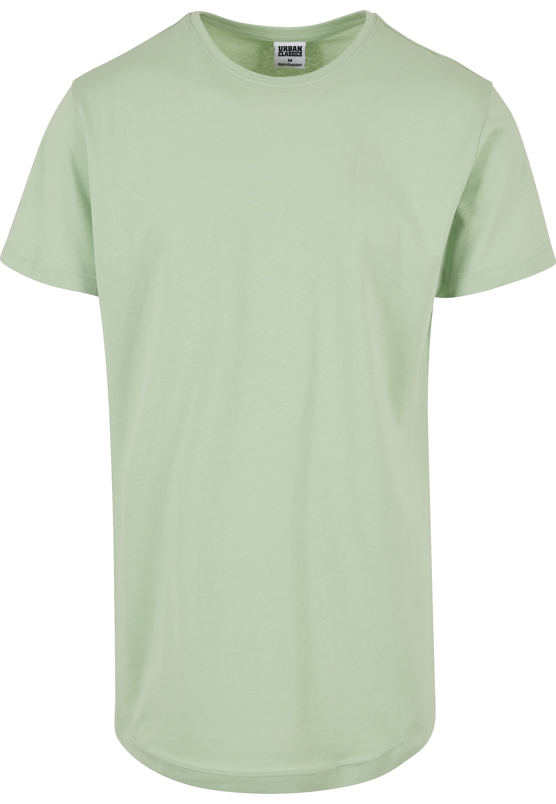 URBAN CLASSICS Kurzarmshirt "Urban Classics Herren Shaped Long Tee" 1 Stk.