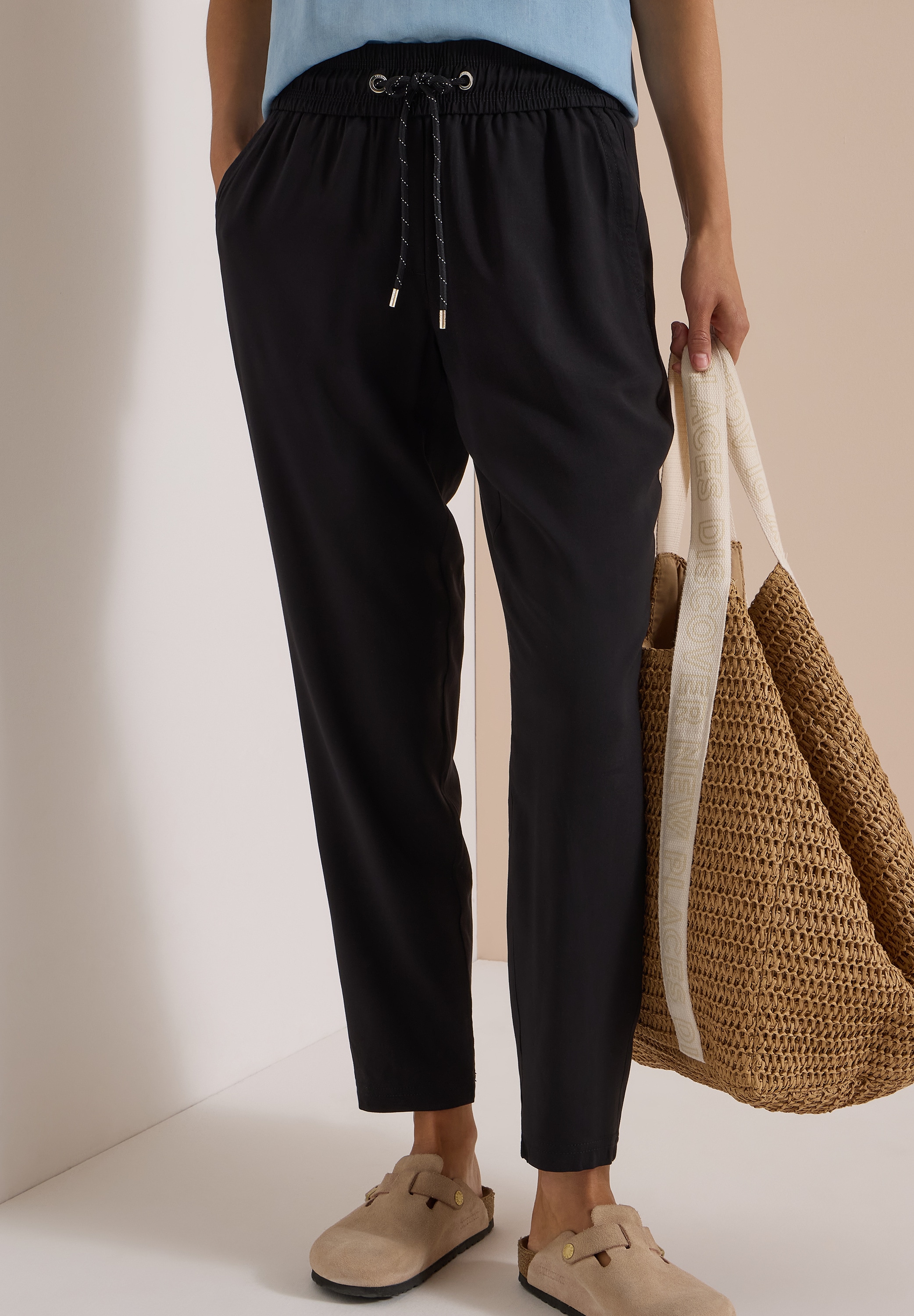 Cecil Stoffhose  im Loose Fit
