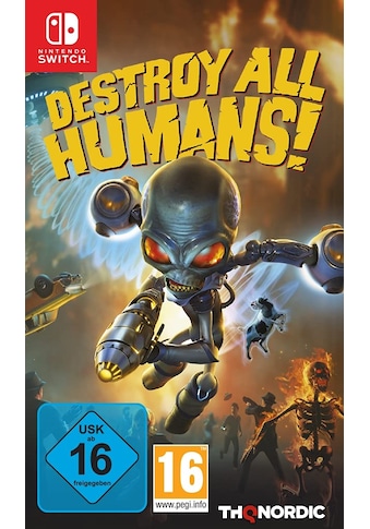 THQ Nordic Spielesoftware »Destroy all Humans« Ni...