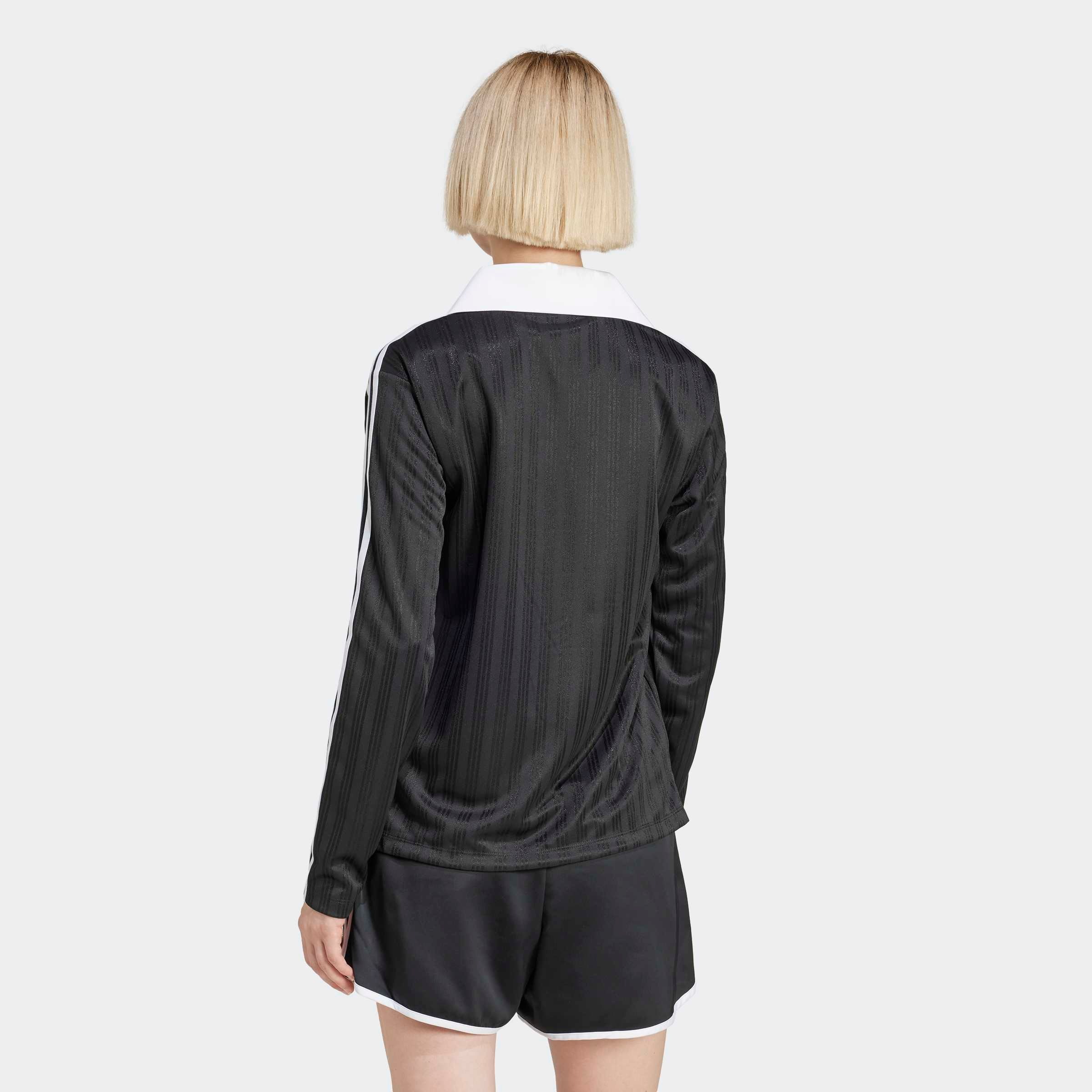 adidas Originals Poloshirt "ADICOLOR FOOTBALL JACQUARD V-NECK LONG SLEEVE" günstig online kaufen