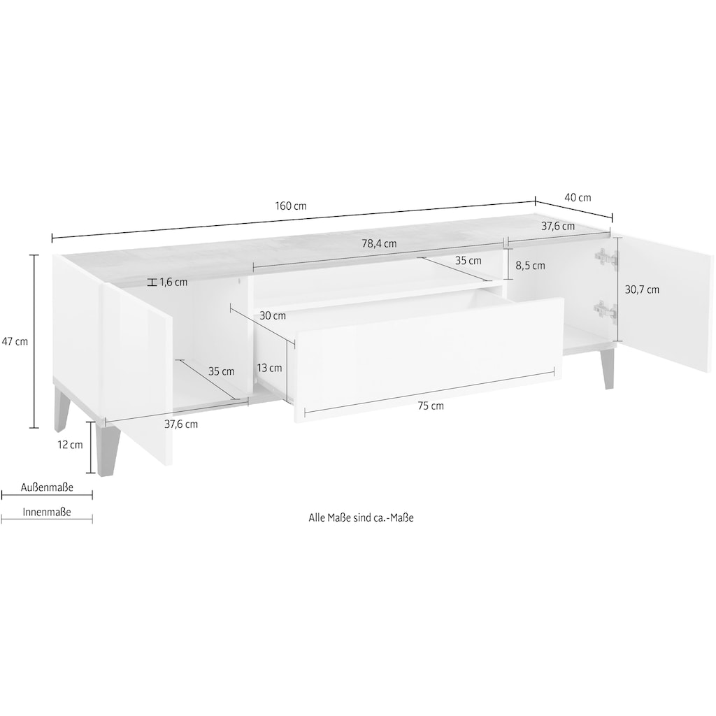 INOSIGN TV-Board »sunrise«