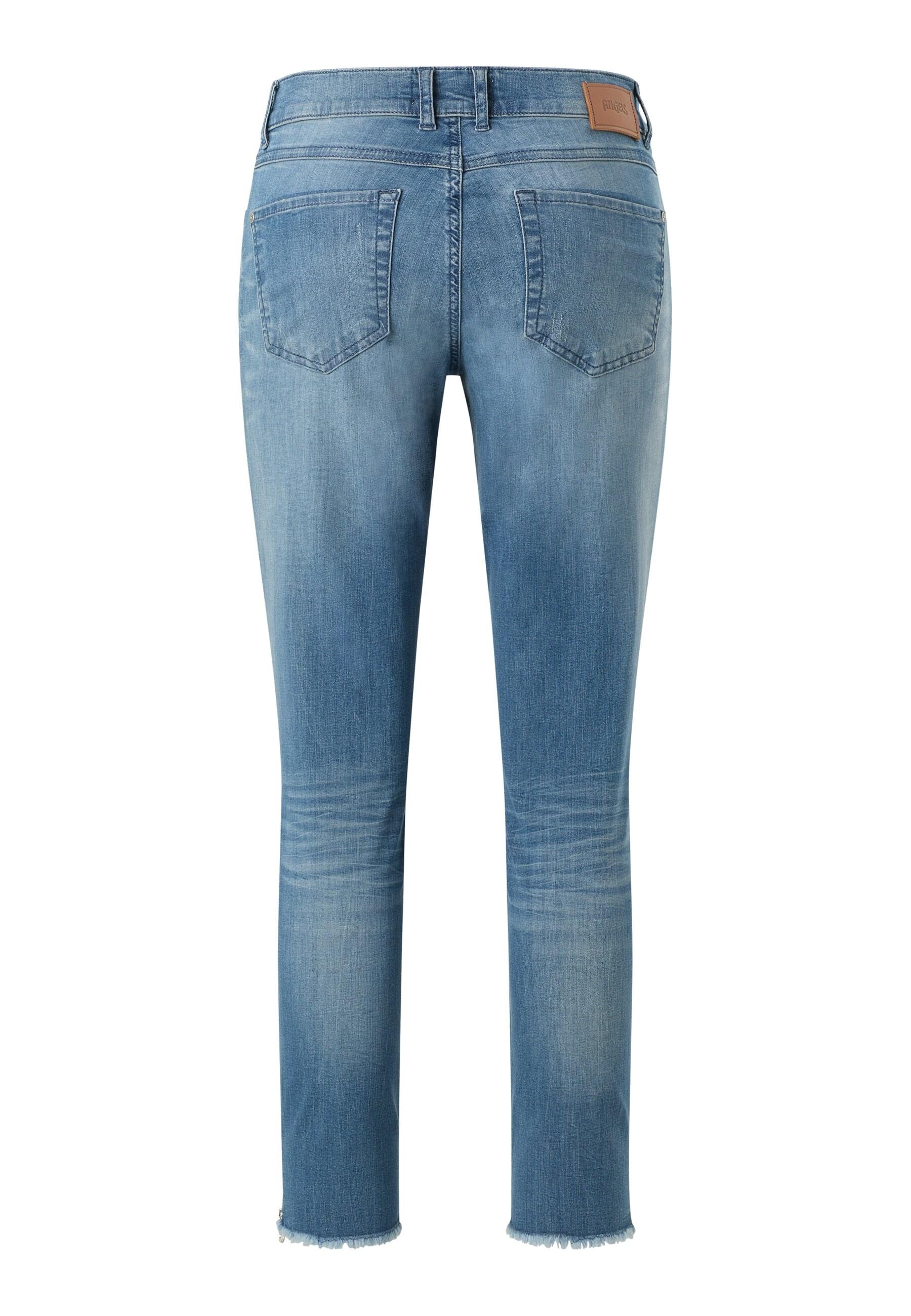 AENGELS Bequeme Jeans "AENGELS Skinny Ankle Zip" günstig online kaufen