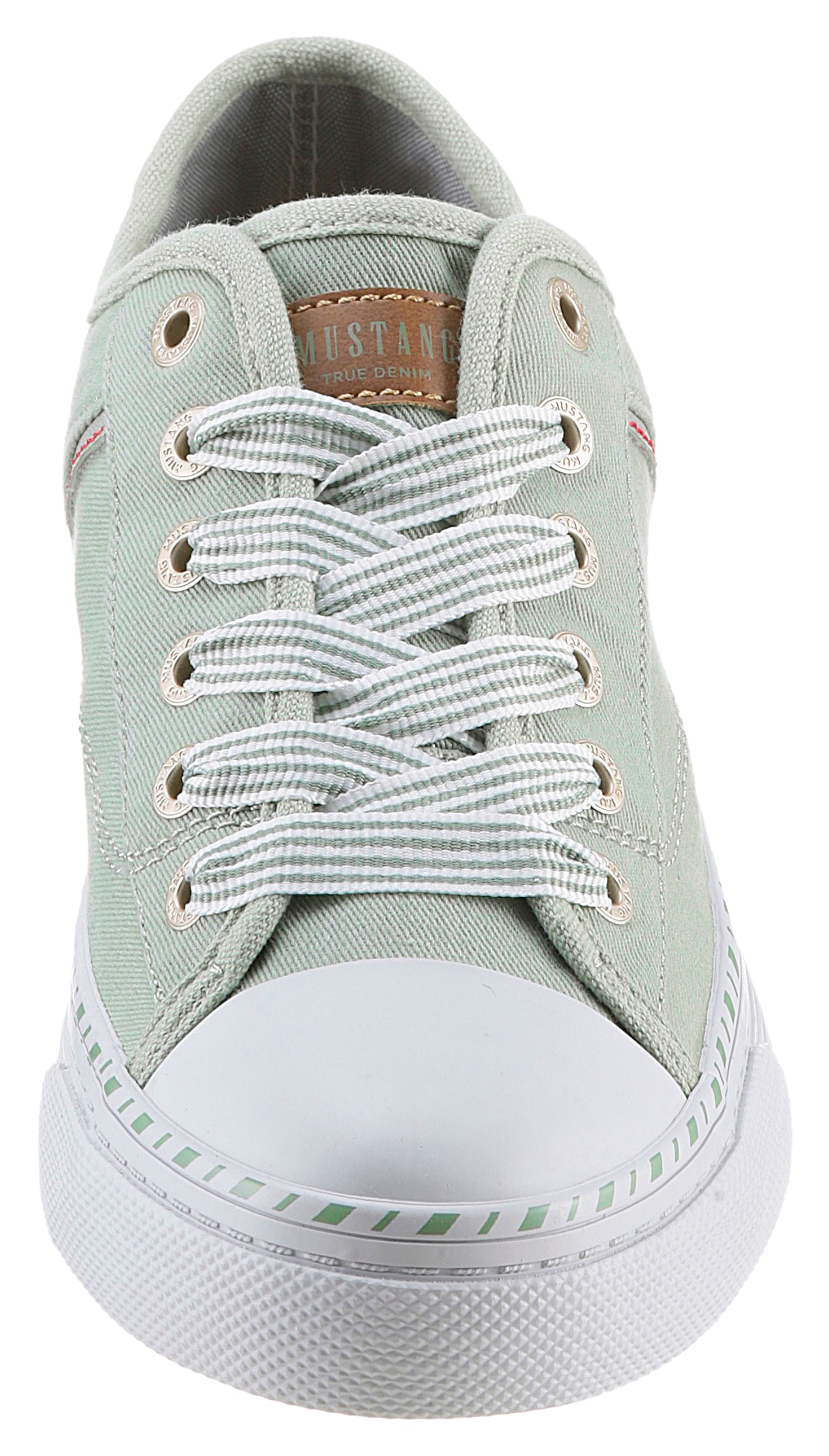 Mustang Shoes Sneaker, Freizeitschuh, Halbschuh, Schnürschuh mit Plateausohle