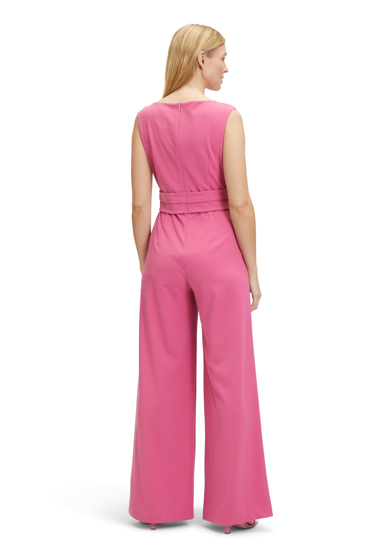 Vera Mont Overall »Vera Mont Jumpsuit mit weitem Bein«, (1 tlg.), Bunddetail