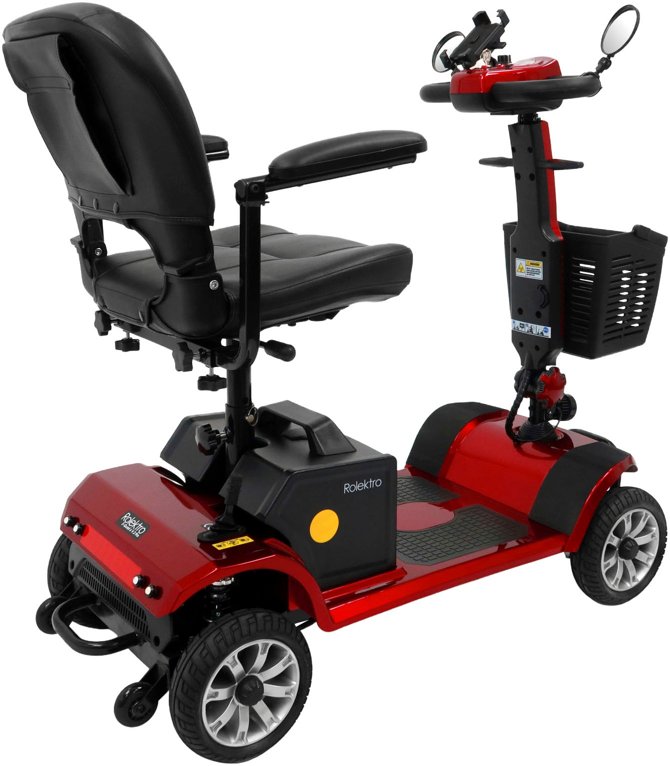 Rolektro Elektromobil »E-Quad 6 V.3 Pro, Rot, 24V-20Ah Lithium-Akku, 300 Watt«