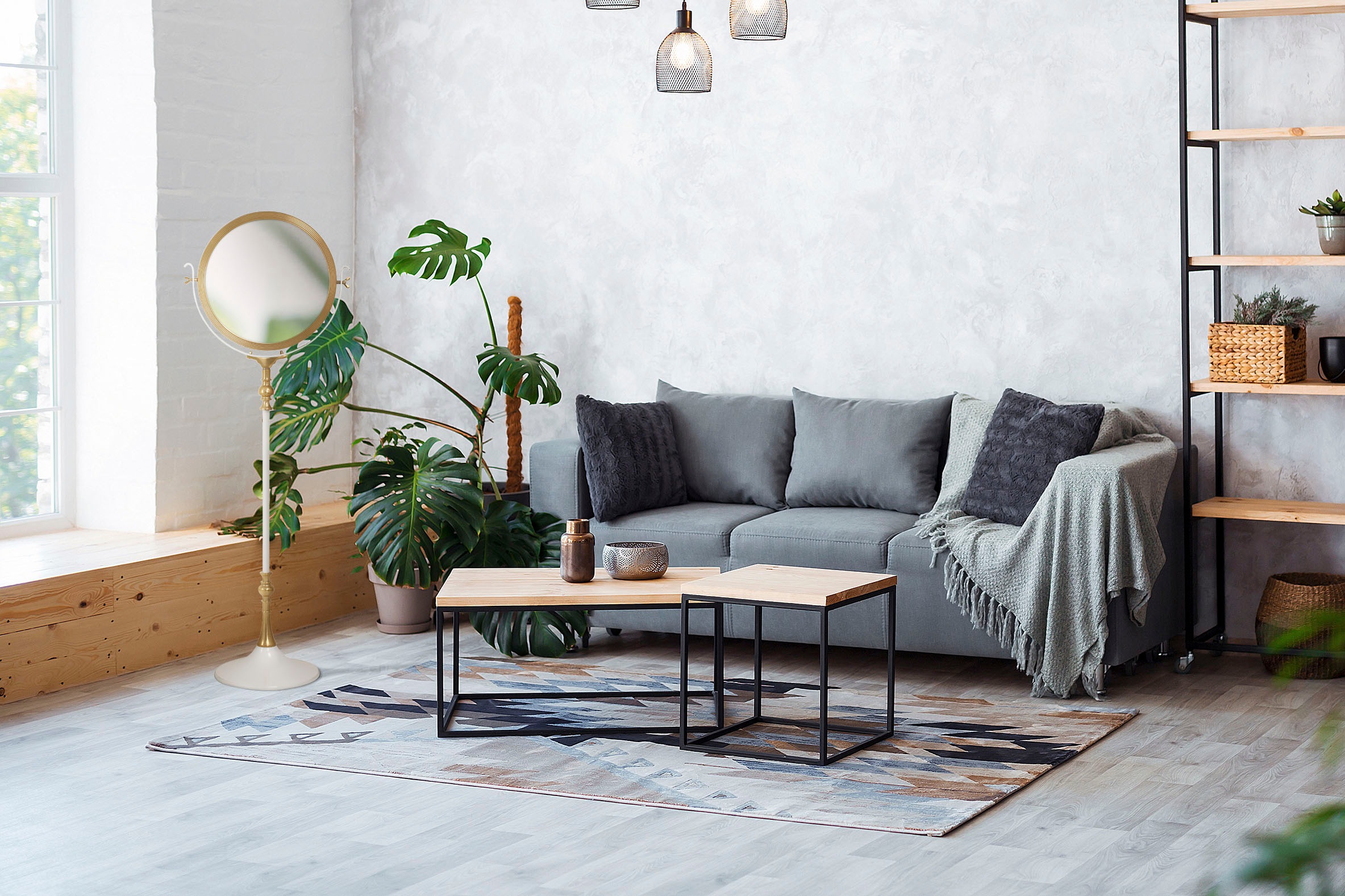 Kayoom Dekospiegel "Standspiegel Eleganca 125" Standspiegel günstig online kaufen