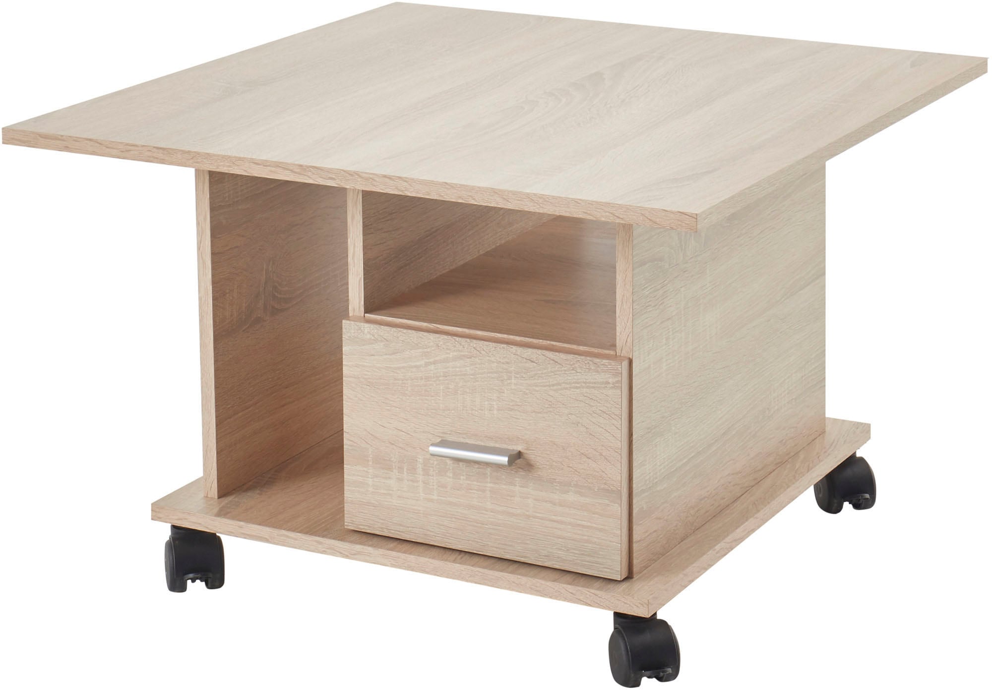 Stolkom Couchtisch »Activio«, rollbar, Tisch mit Schubkasten