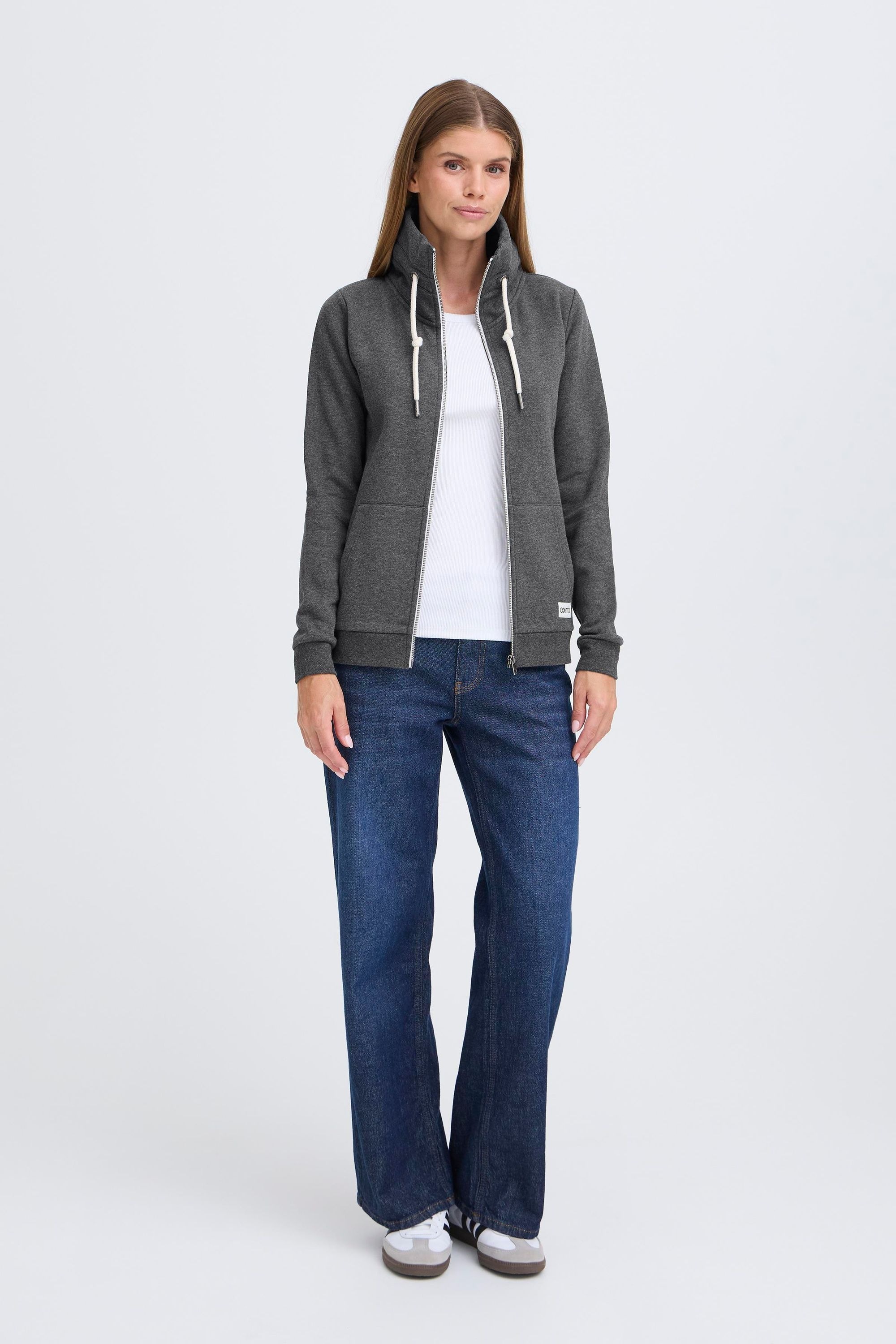 OXMO Sweatjacke "Trainingsjacke OXBITTA SWEAT" günstig online kaufen