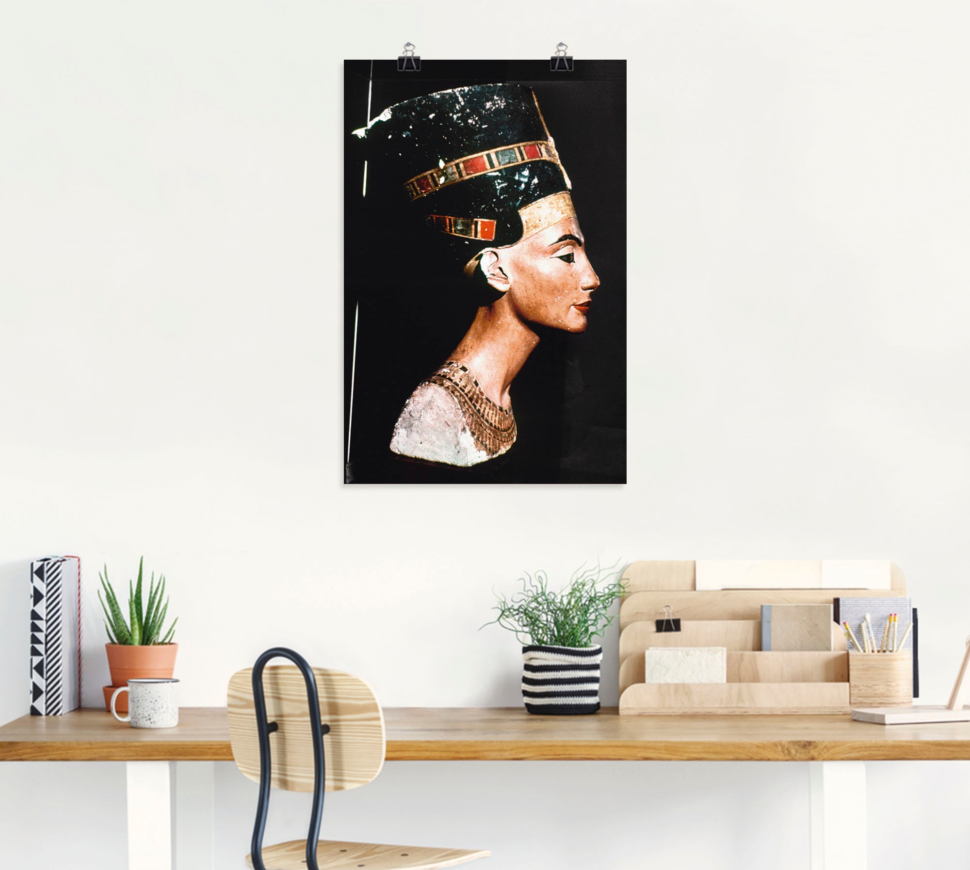 Artland Wandbild »Ägyptische Königin Nofretete«, Menschen, (1 St.), als Alubild, Outdoorbild, Leinwandbild, Poster in verschied. Größen