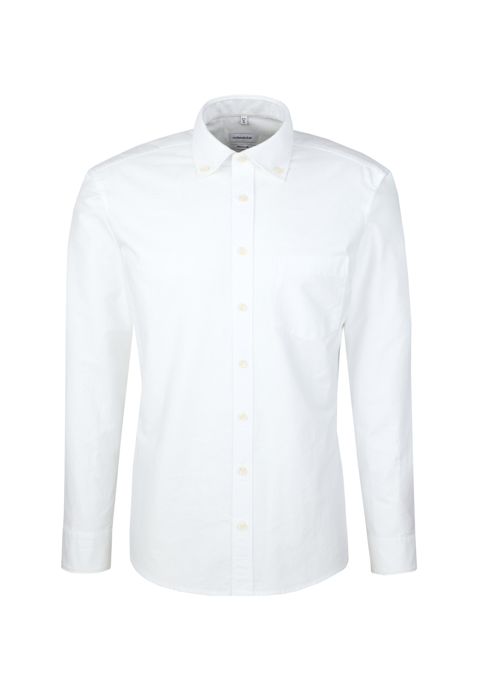seidensticker Businesshemd, Regular Button-Down-Kragen Uni