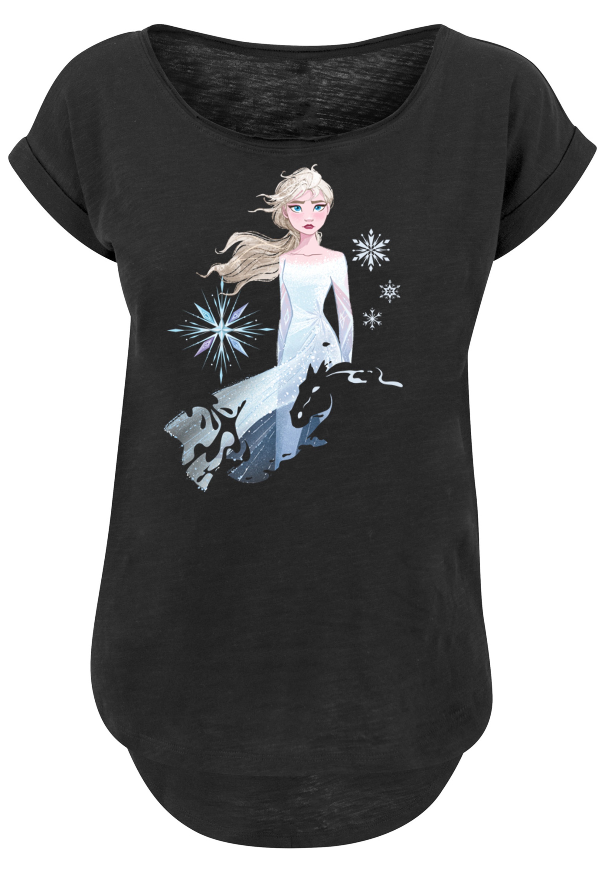 F4NT4STIC T-Shirt »Disney Frozen 2 Elsa Nokk Wassergeist Pferd'«, Print