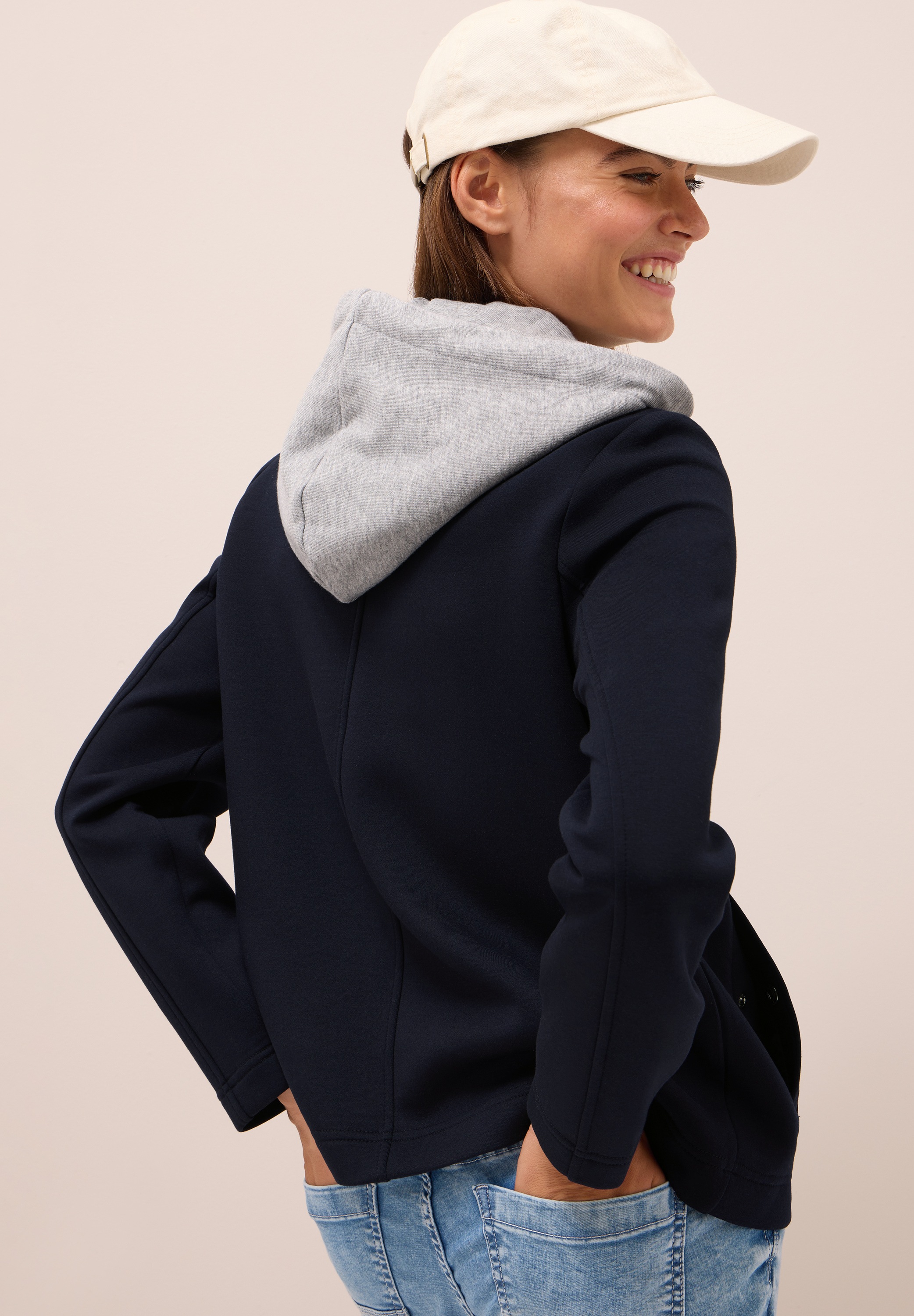 Thumbnail - Cecil Outdoorjacke mit Kapuze mit Kapuze