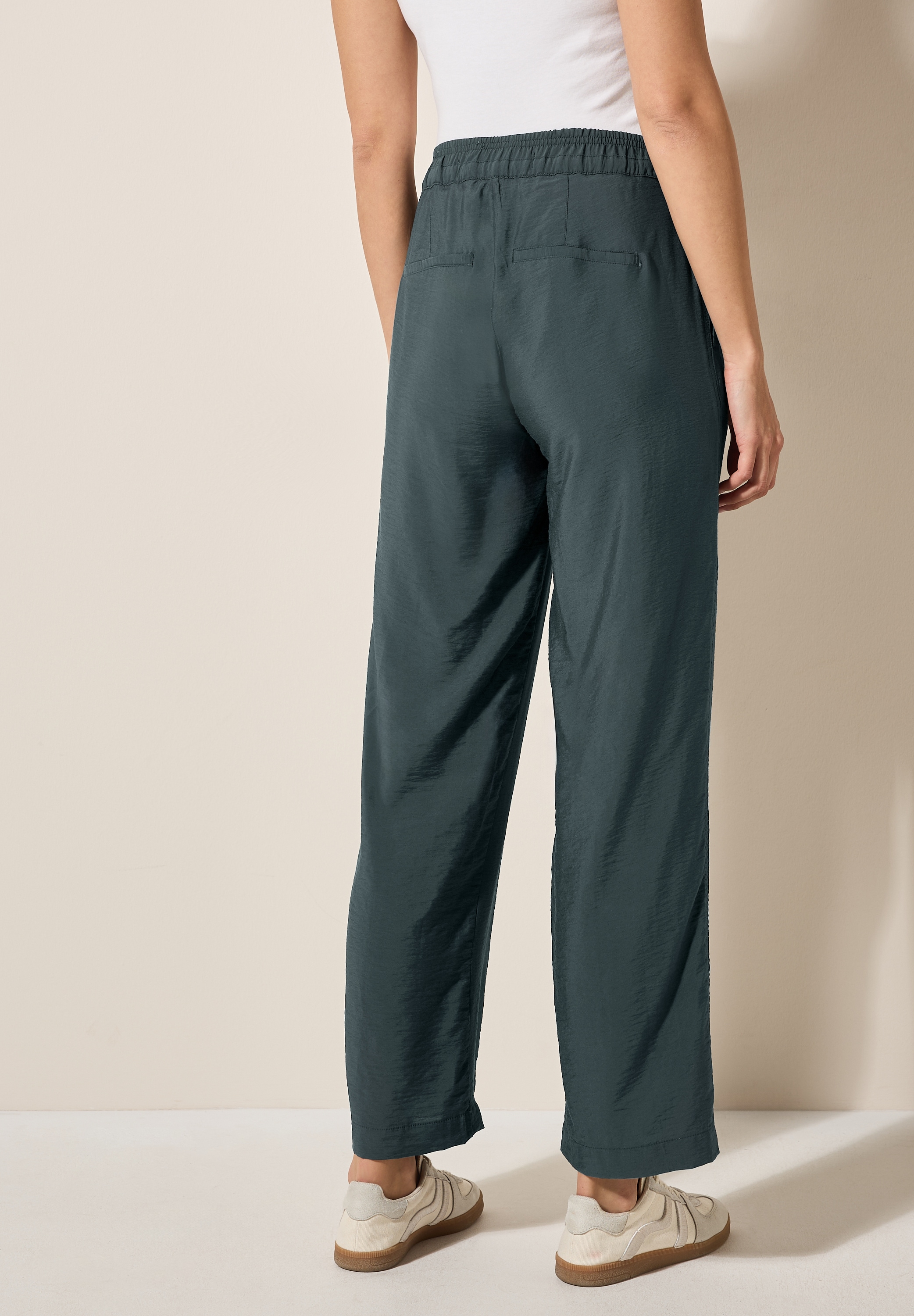 Cecil Stoffhose »Style Neele«, mit elastischem Bund mit Tunnelzug