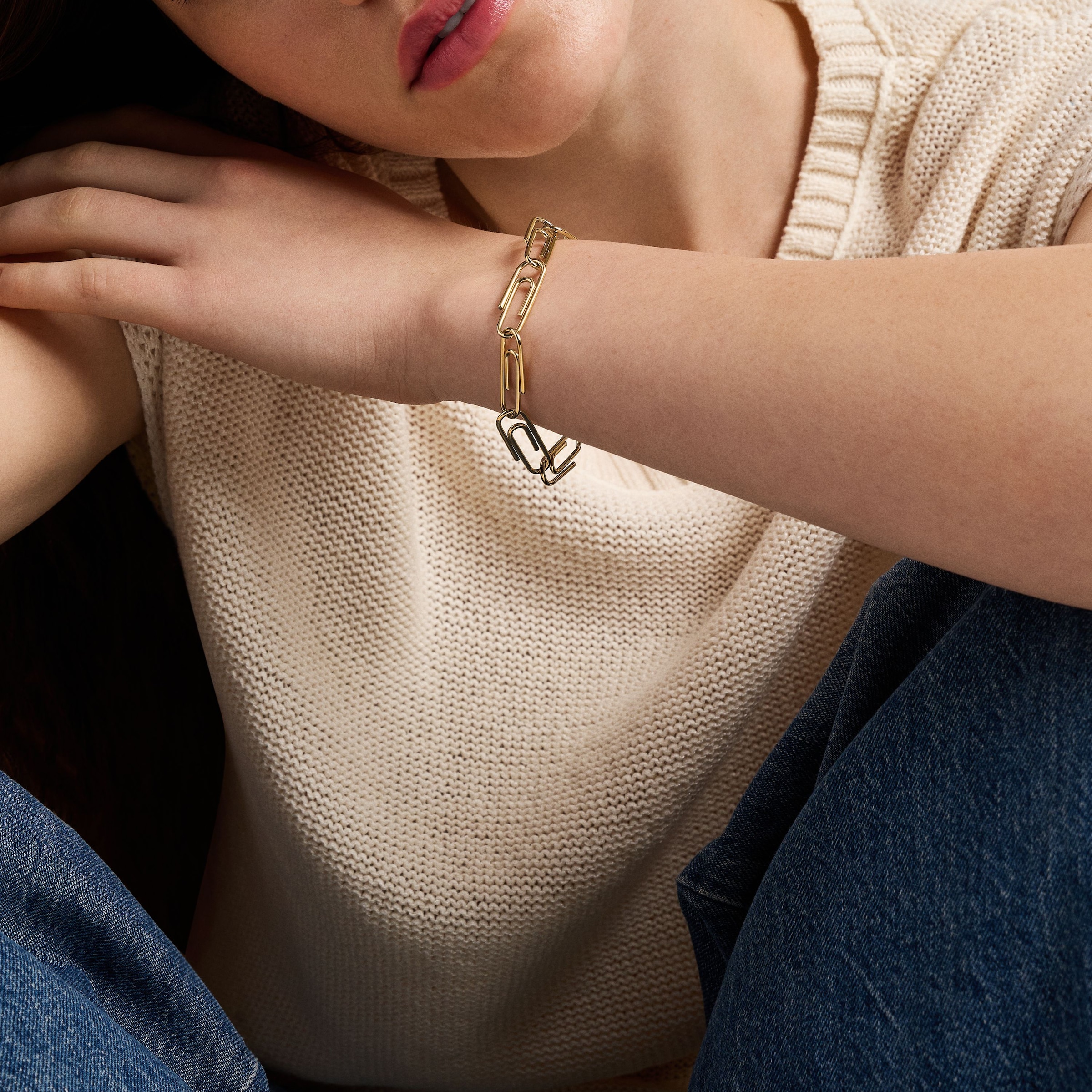Fossil Armband »Jewelry Heftklammer«