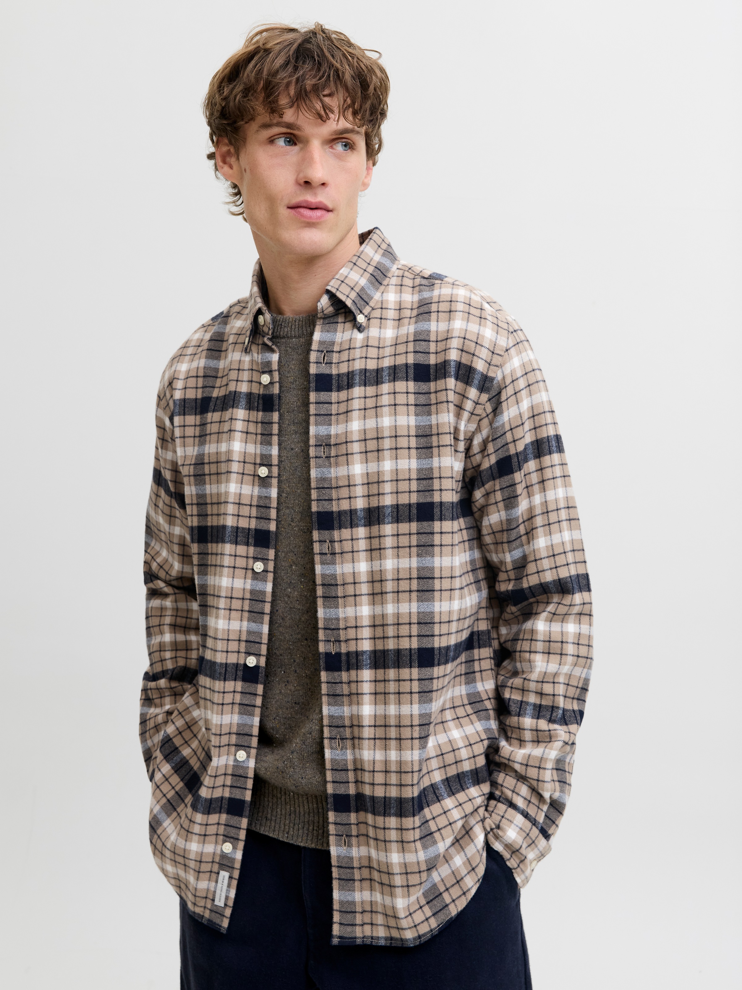 Jack & Jones Langarmhemd "JPRBLUBARKLEY FLANNEL X-MAS L/S SHIRT CH" günstig online kaufen