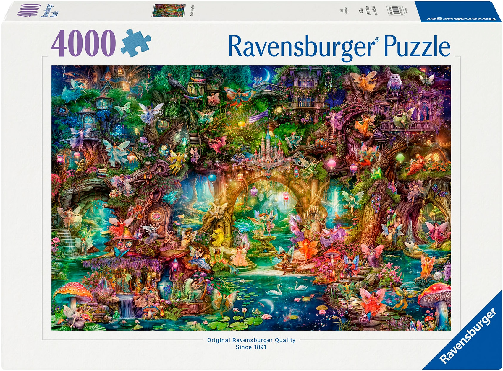Ravensburger Puzzle »Die verborgene Welt der Feen«, (4000 tlg.), Made in Germany