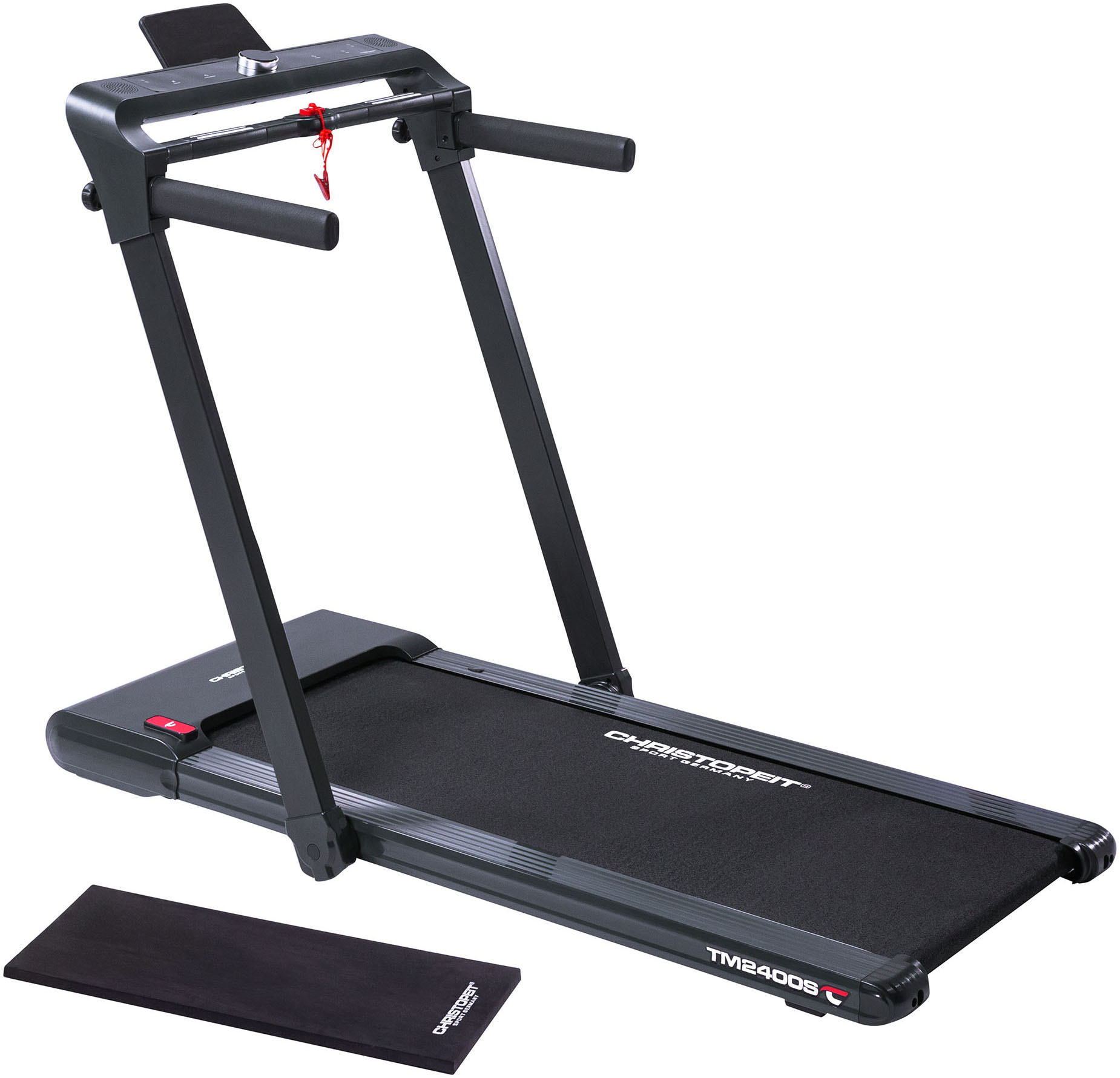 Christopeit Sport Laufband "TM 2400S" bis max. 16 km/h, klappbar, 120 kg max. Benutzergewicht