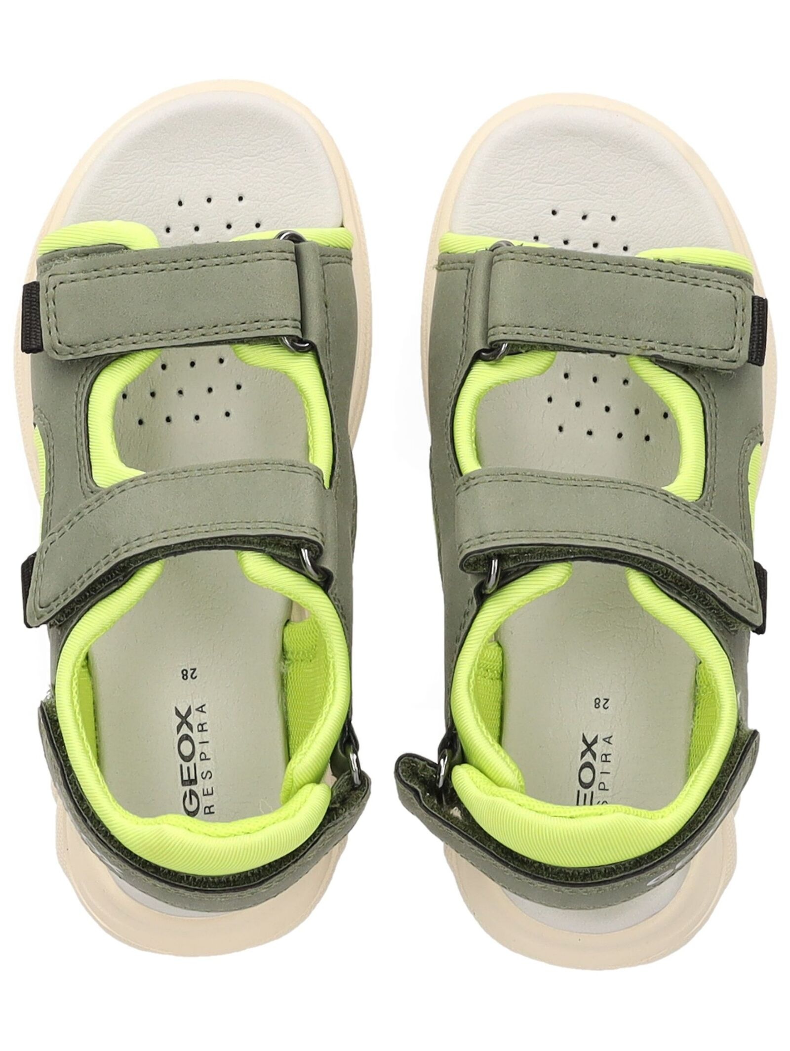Geox Sandale »Geox Sandalen Lederimitat/Textil«