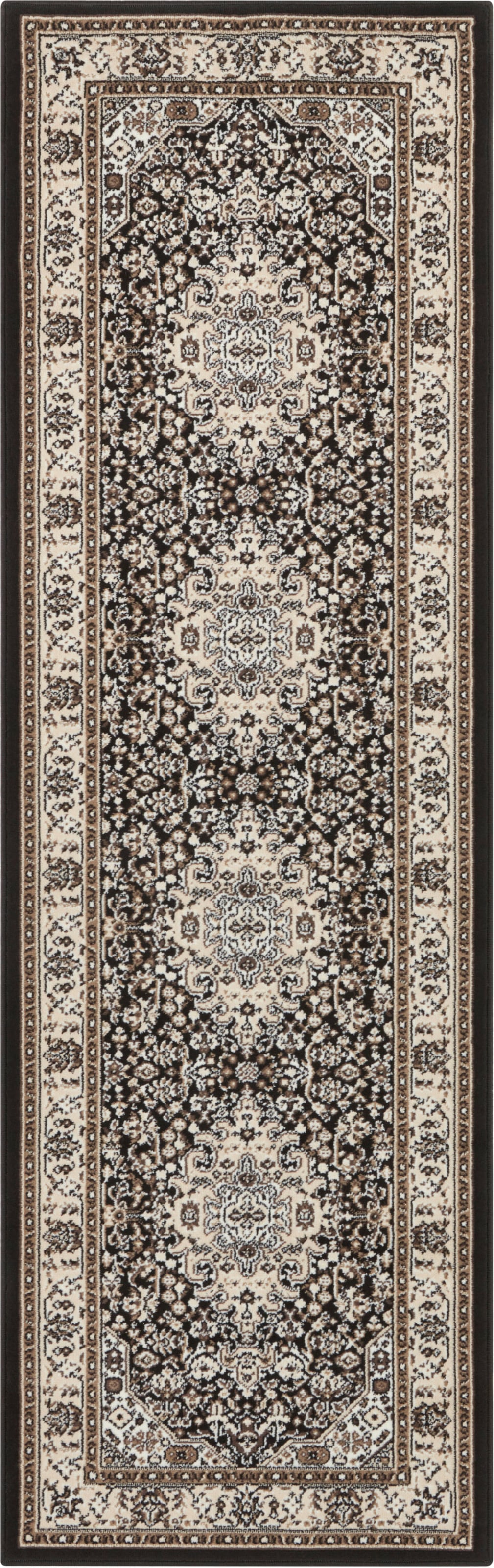 NOURISTAN Teppich »Skazar Isfahan«, rechteckig, 9 mm Höhe, Kurzflor, Orient, Läufer, Vintage, Esszimmer, Wohnzimmer, Flur