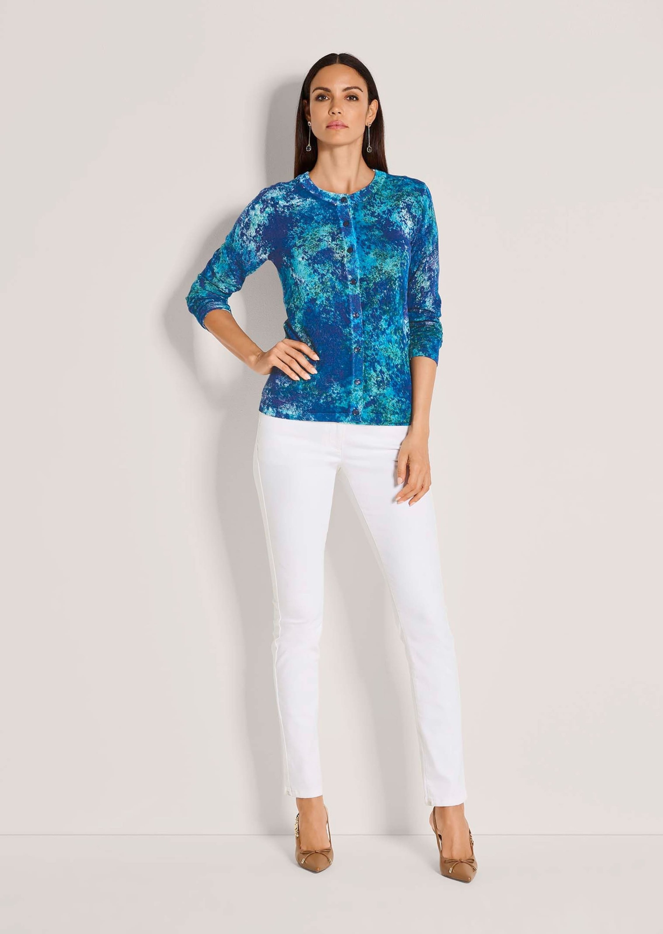 MADELEINE Strickjacke "Strickjacke Langarm Viskose-Jacke mit Knopfleiste" D günstig online kaufen