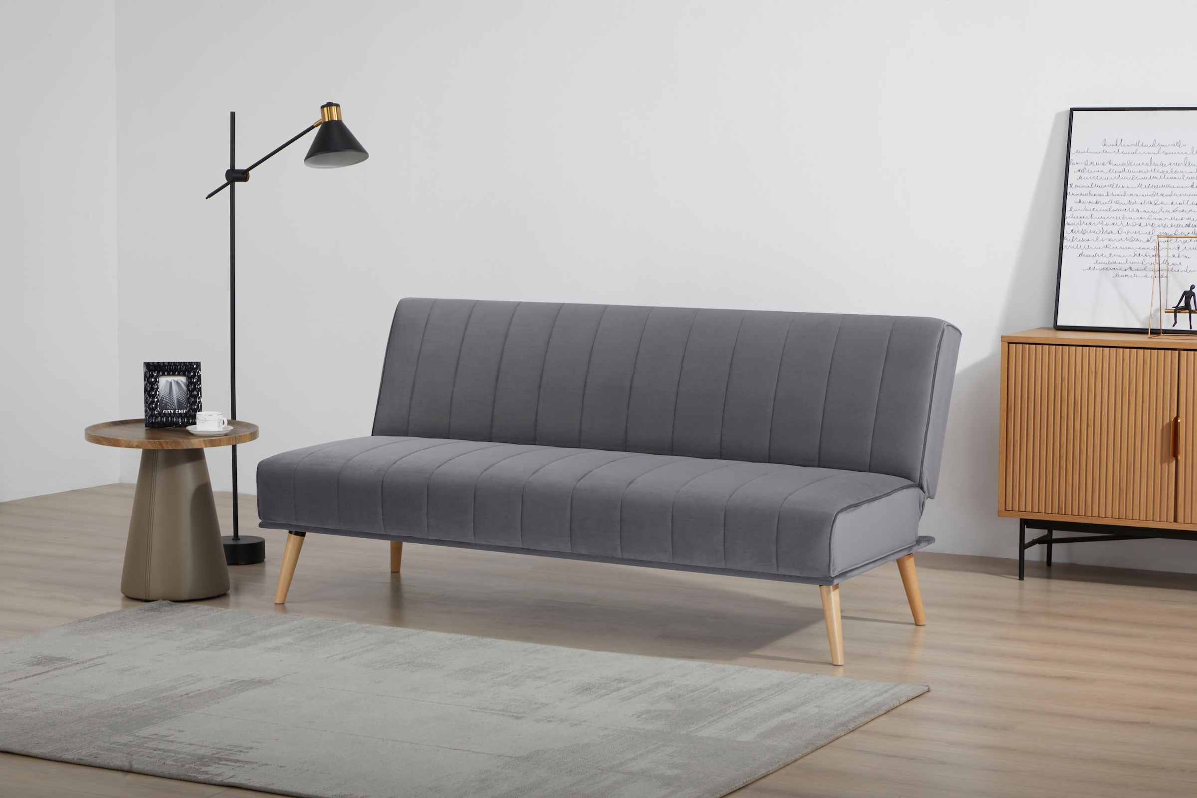 INOSIGN Schlafsofa »LUMINARA Gästesofa, Bettsofa, Couch mit Schlaffunktion, Loungesofa«, durch...