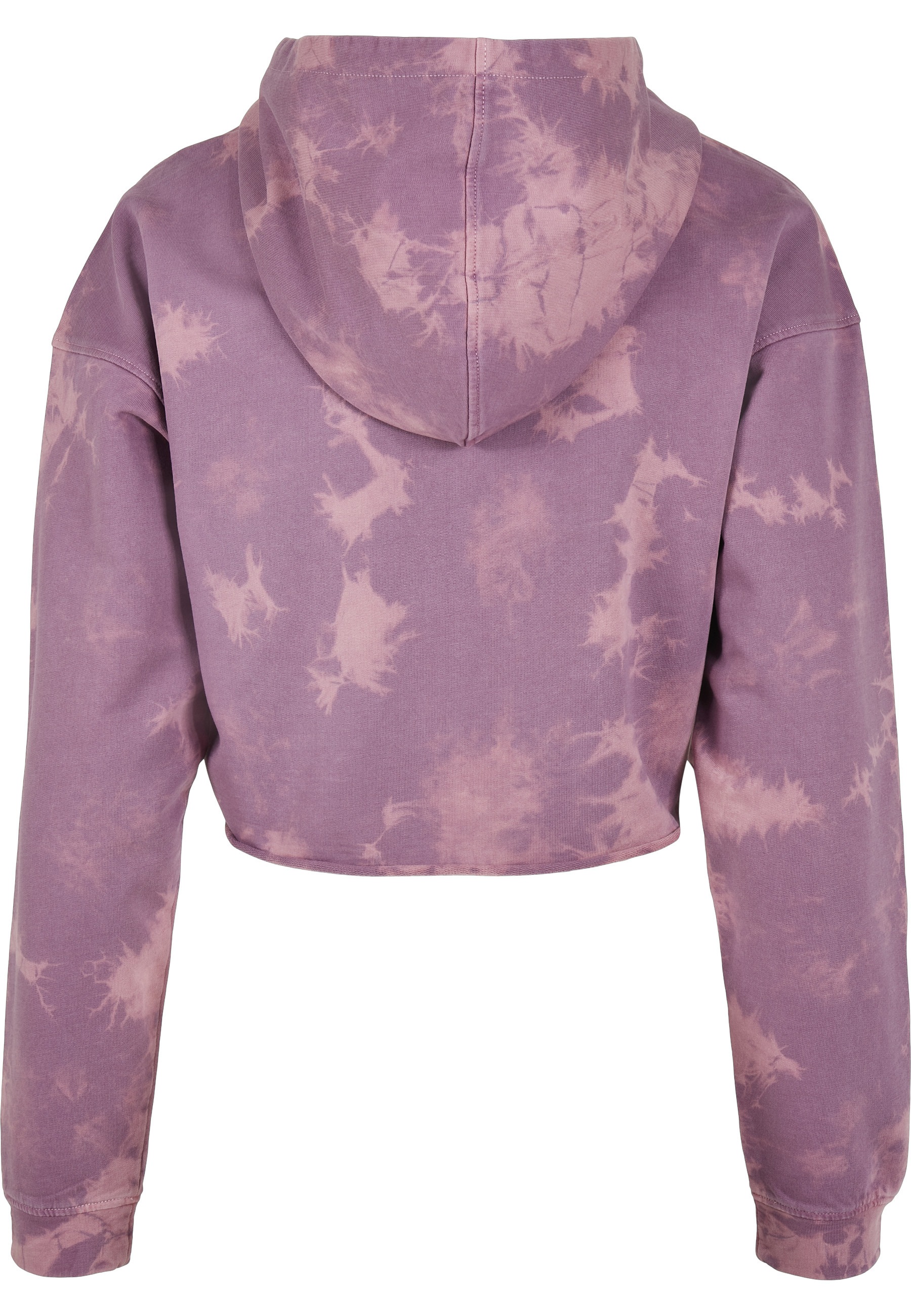 URBAN CLASSICS Kapuzenpullover »Urban Classics Damen Ladies Oversized Short Bleached Hoody« 1 Stk.