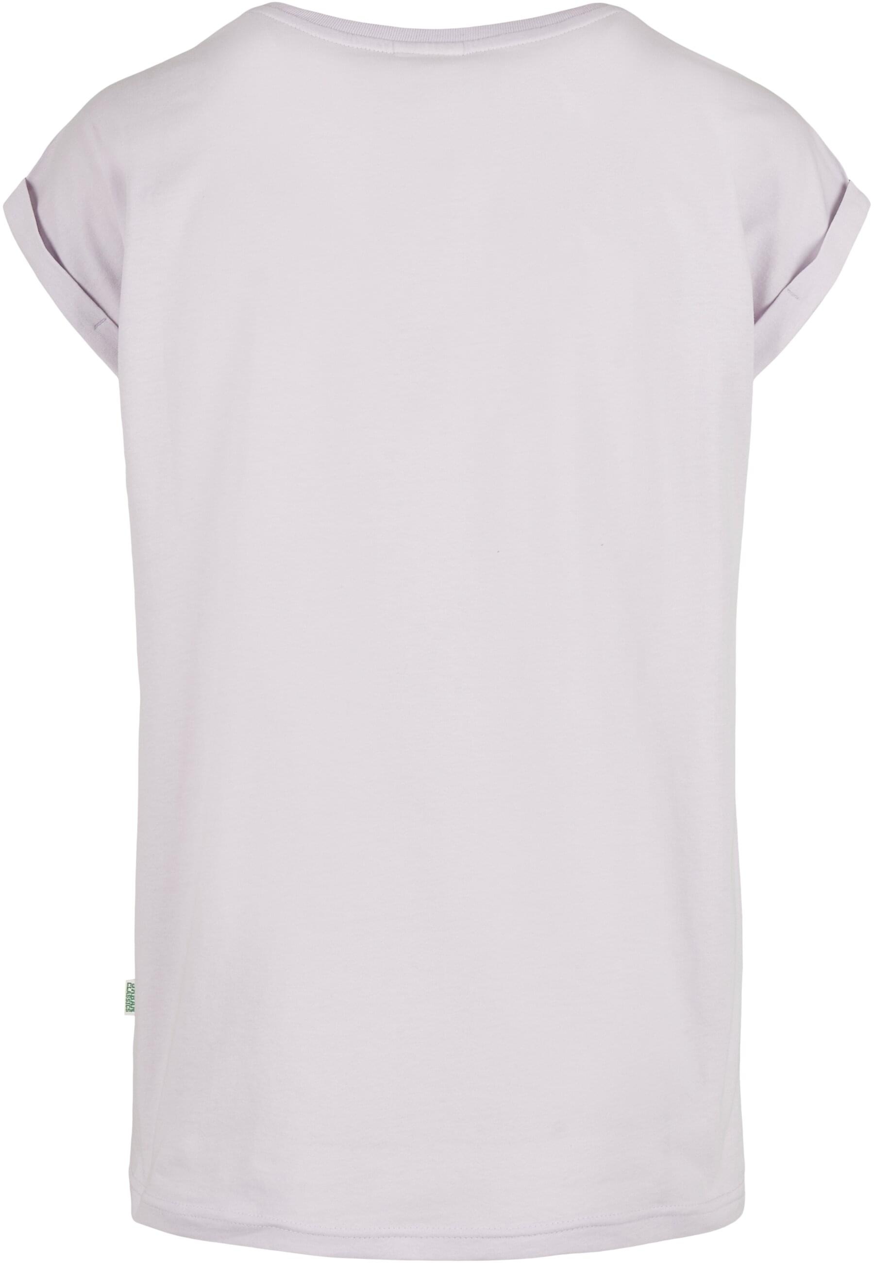 URBAN CLASSICS Kurzarmshirt »Urban Classics Damen Ladies Organic Extended Shoulder Tee«, (1 tlg.)