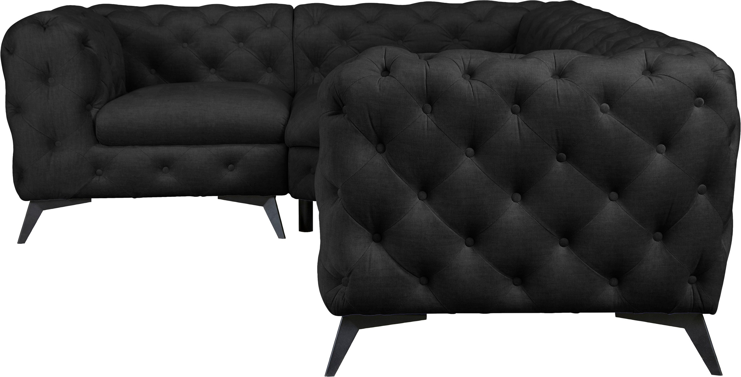 Home Affaire GLYNIS Sectional Sofa Charcoal 9