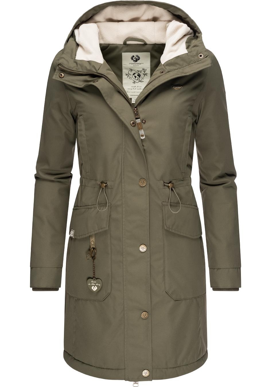 Ragwear Wintermantel »Reloved Intl.«, stylischer Winterparka aus recycelten Materialien kaufen