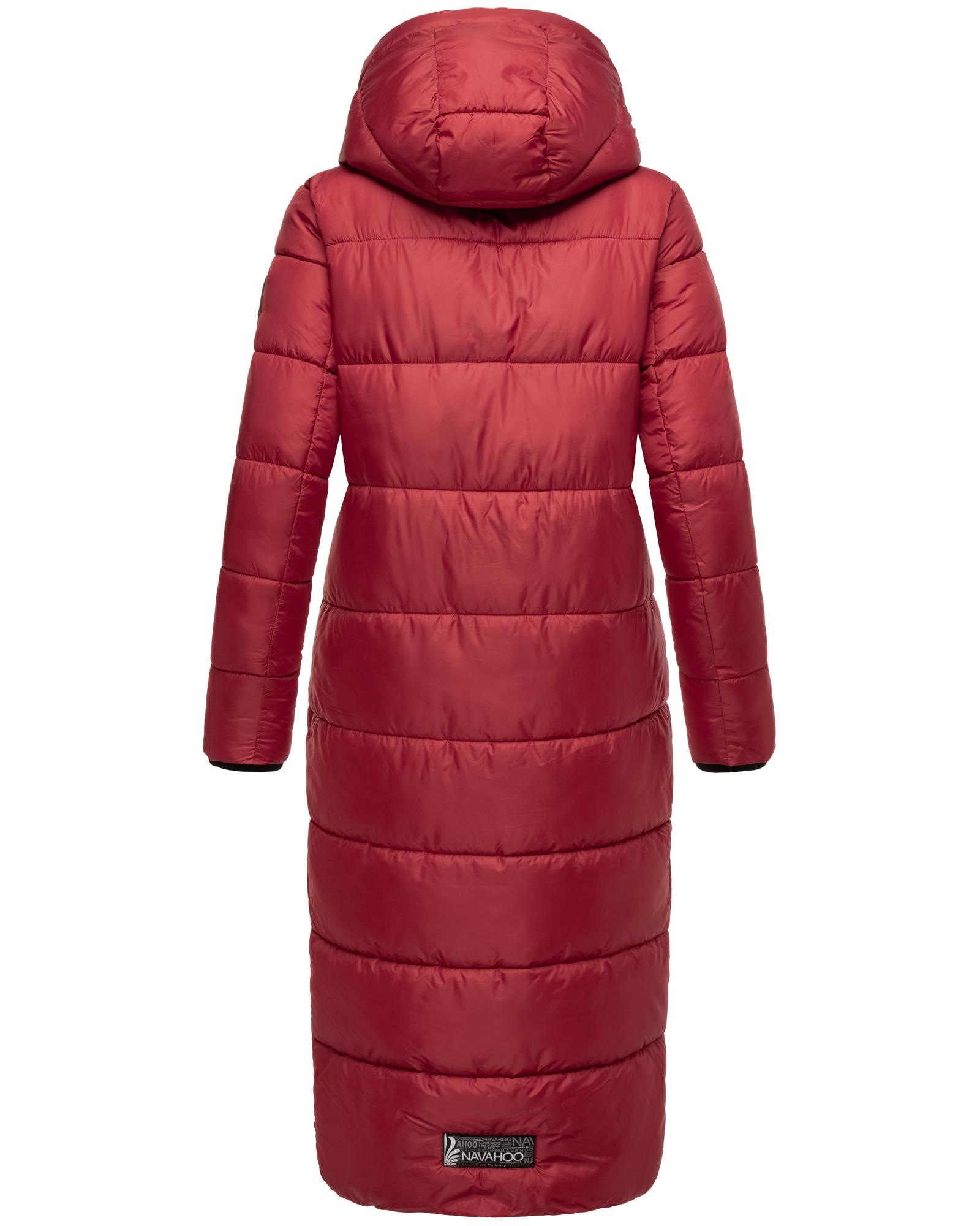 Navahoo Waffelchen Quilted Coat Dark Pink 36 2