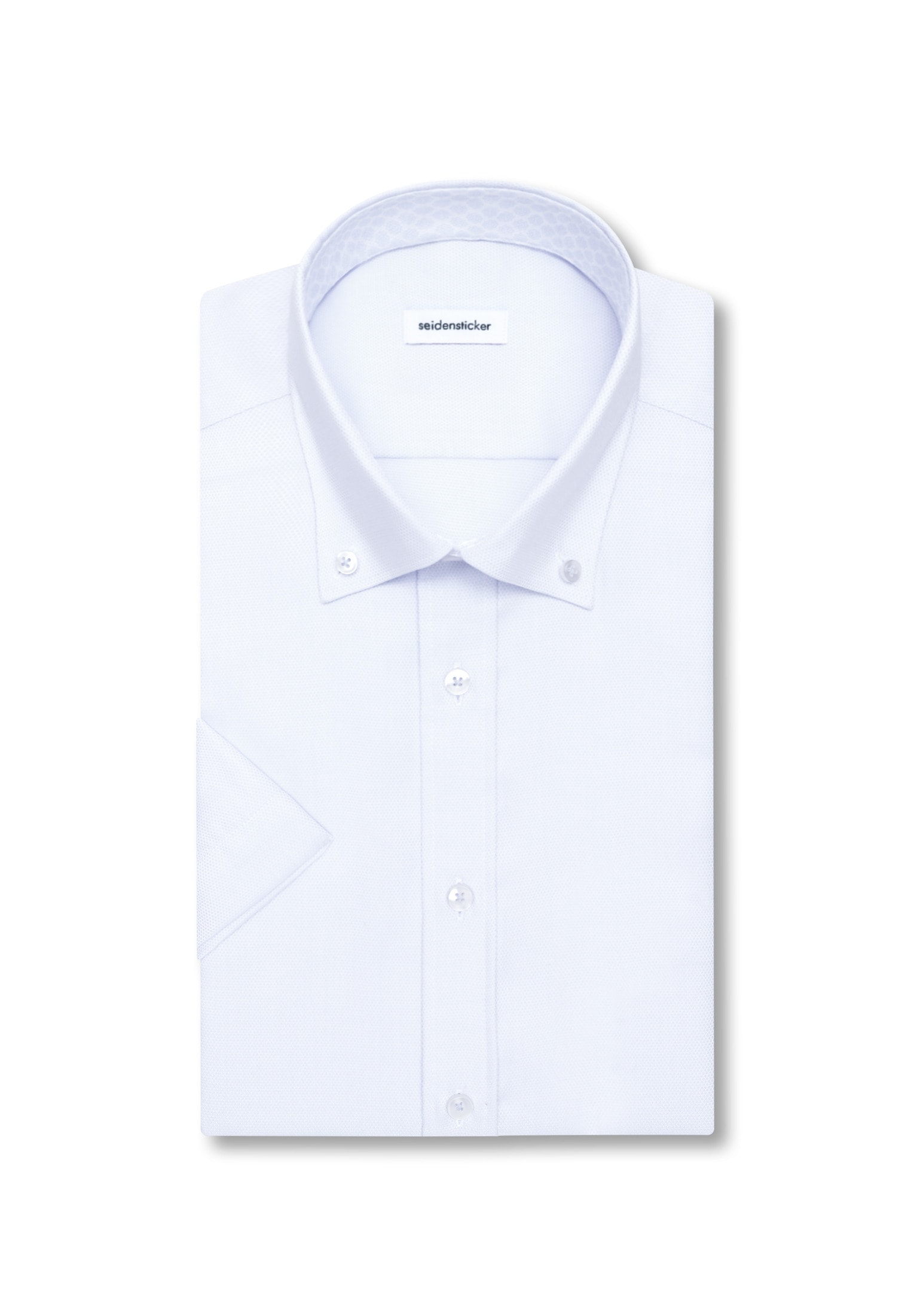 seidensticker Businesshemd »Schwarze Rose« Slim 1/2 Button-Down-Kragen Struktur